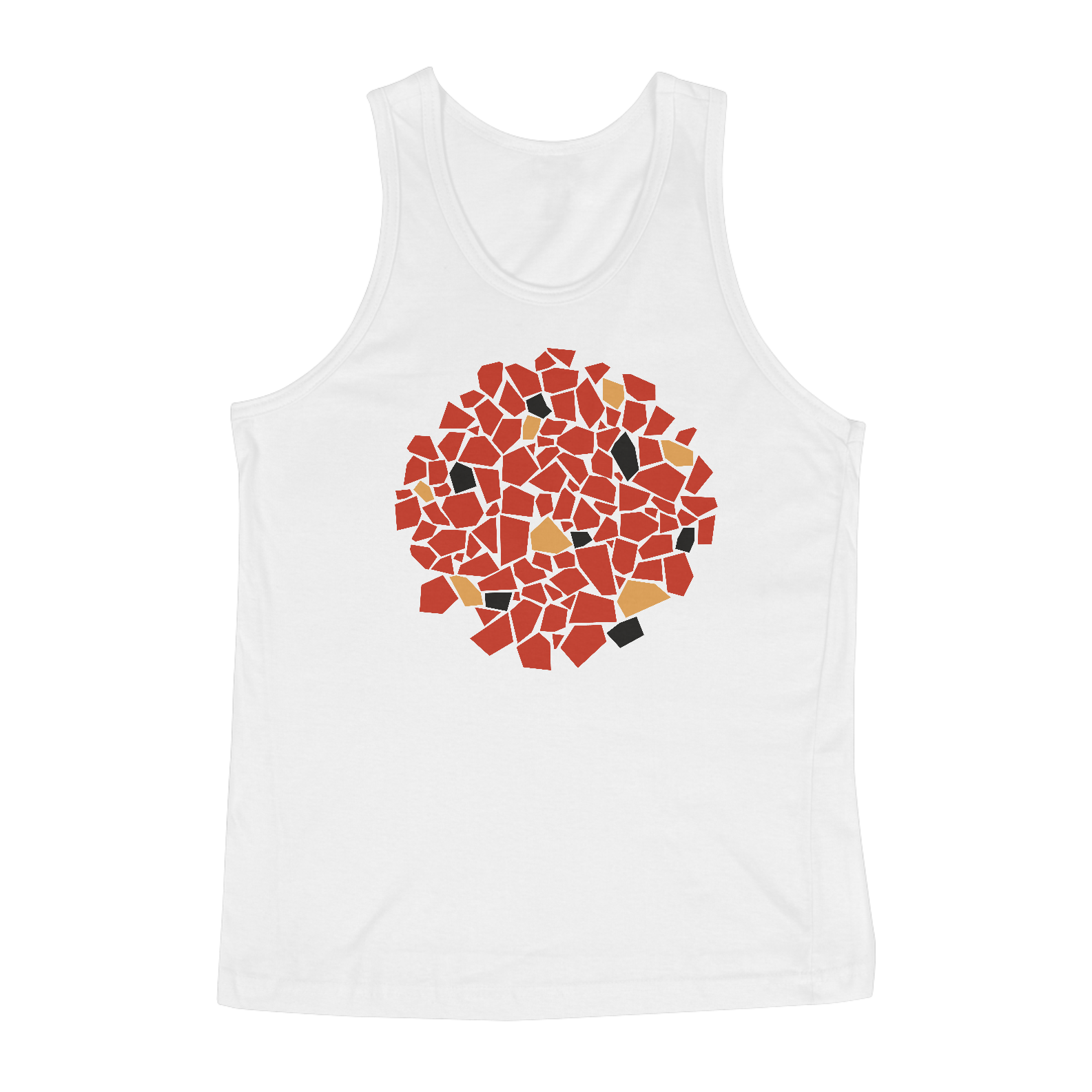 Nome do produto: Piso de Caquinhos - Regata