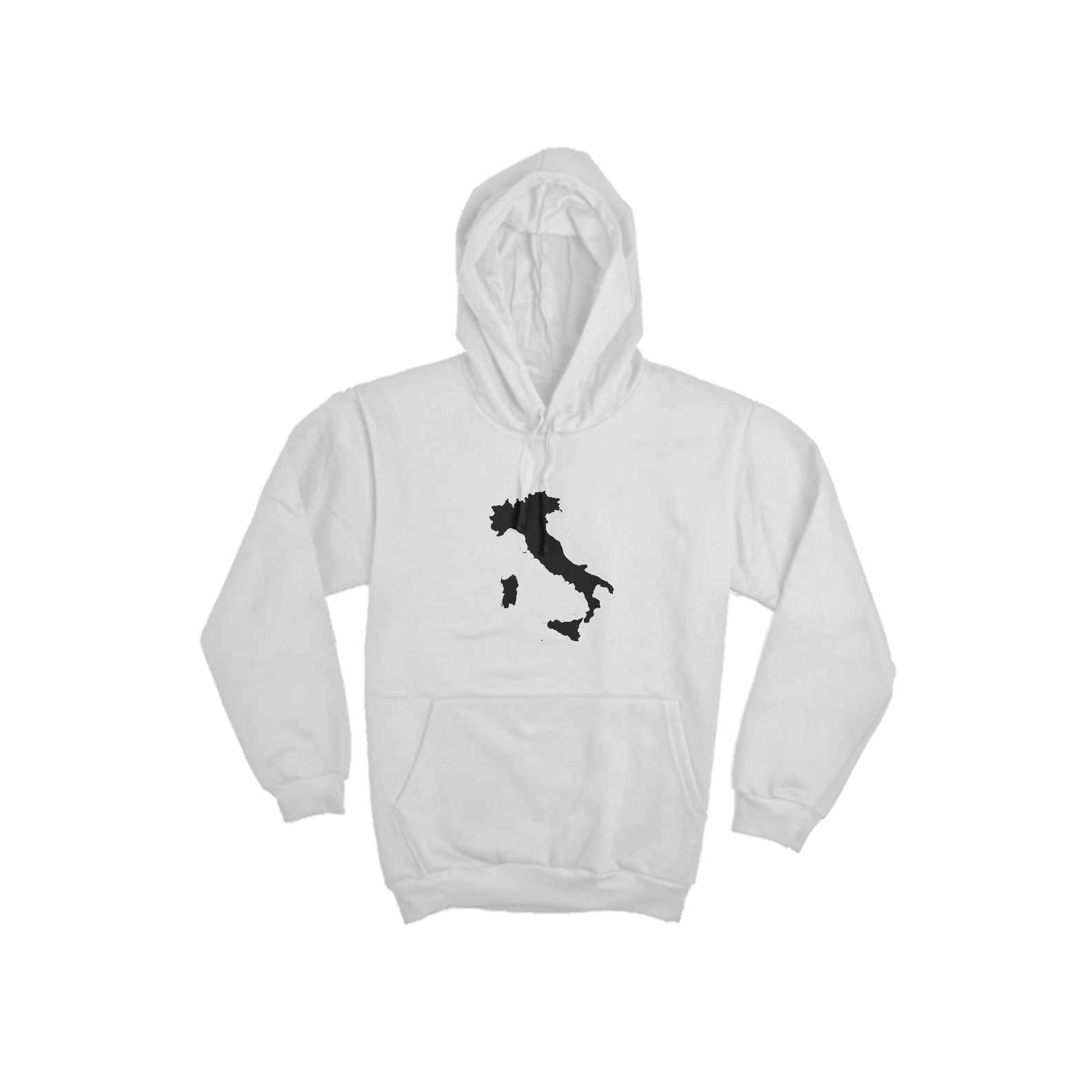Nome do produto: Moletom Itália (mapa) - com capuz