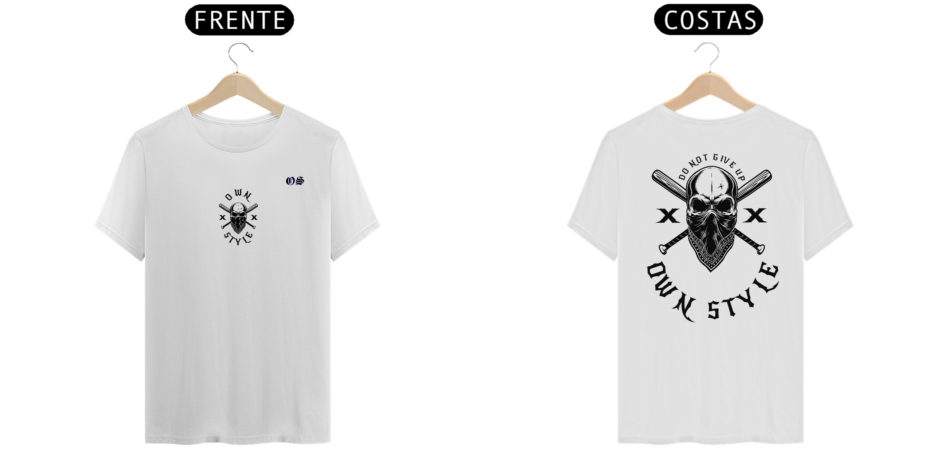 Nome do produto: Camiseta Own Style -  Do Not Give UP