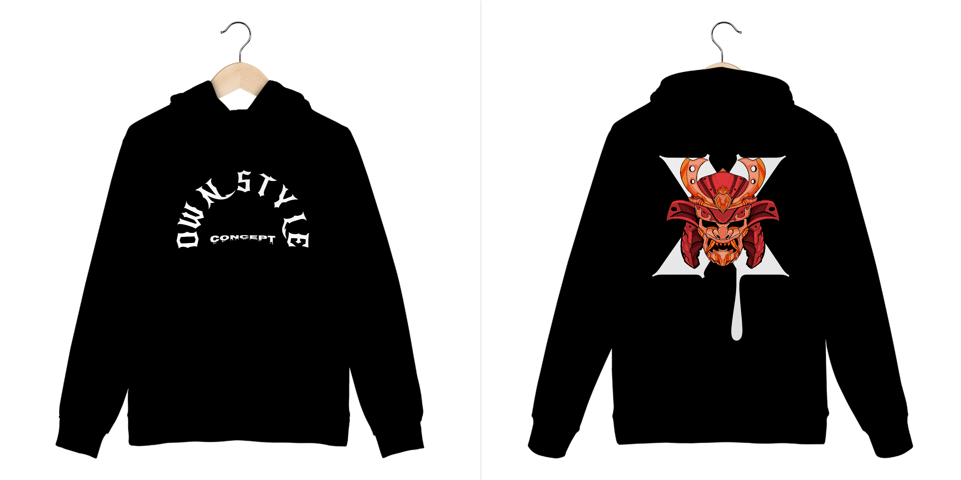 Nome do produto: Moletom Canguru Preto - Own Style Linha X