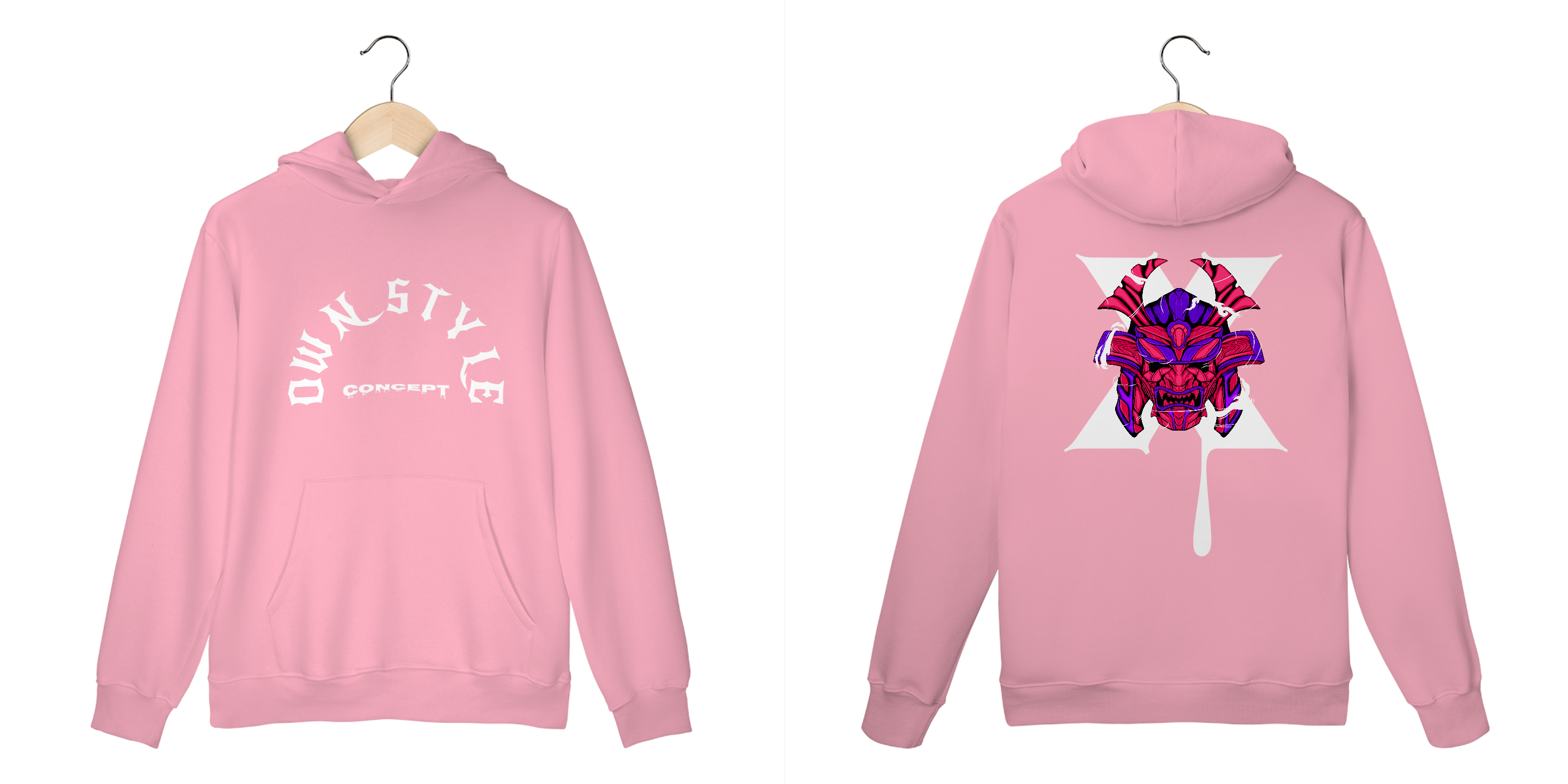 Nome do produto: Moletom Canguru preto - Own Style Linha X