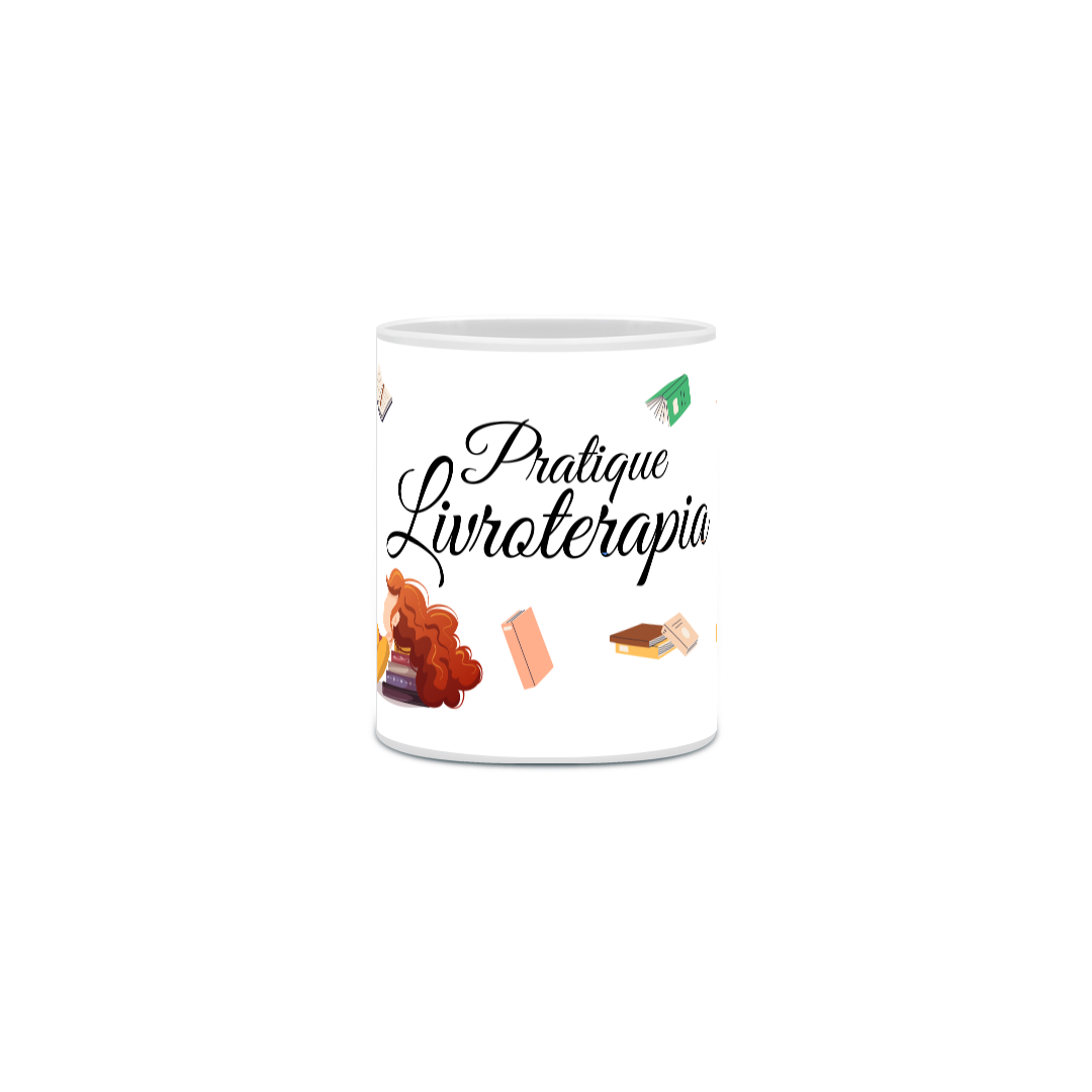 Nome do produto: Caneca Pratique livroterapia