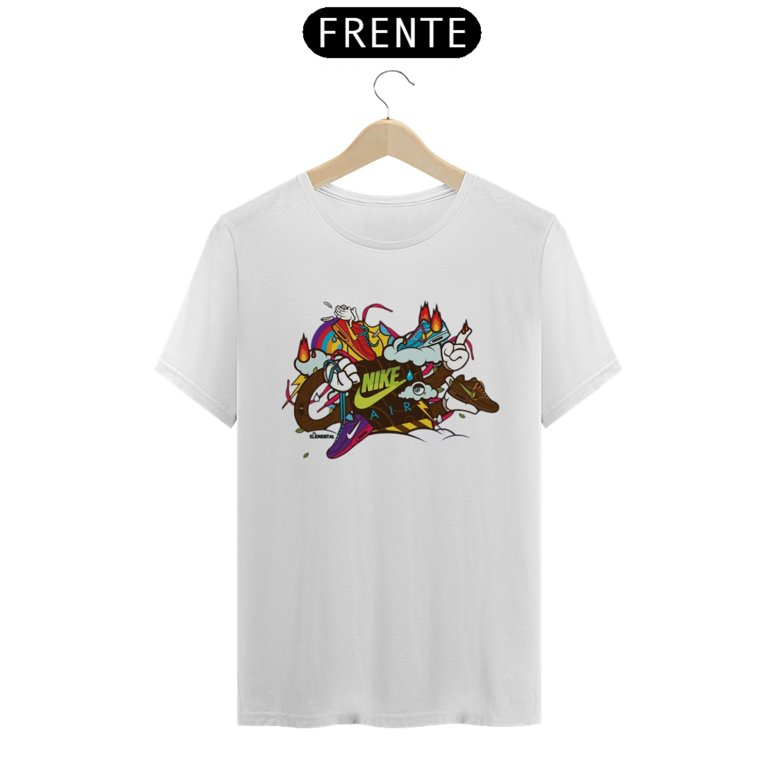 Nome do produto: CAMISETA NIKE DESENHO