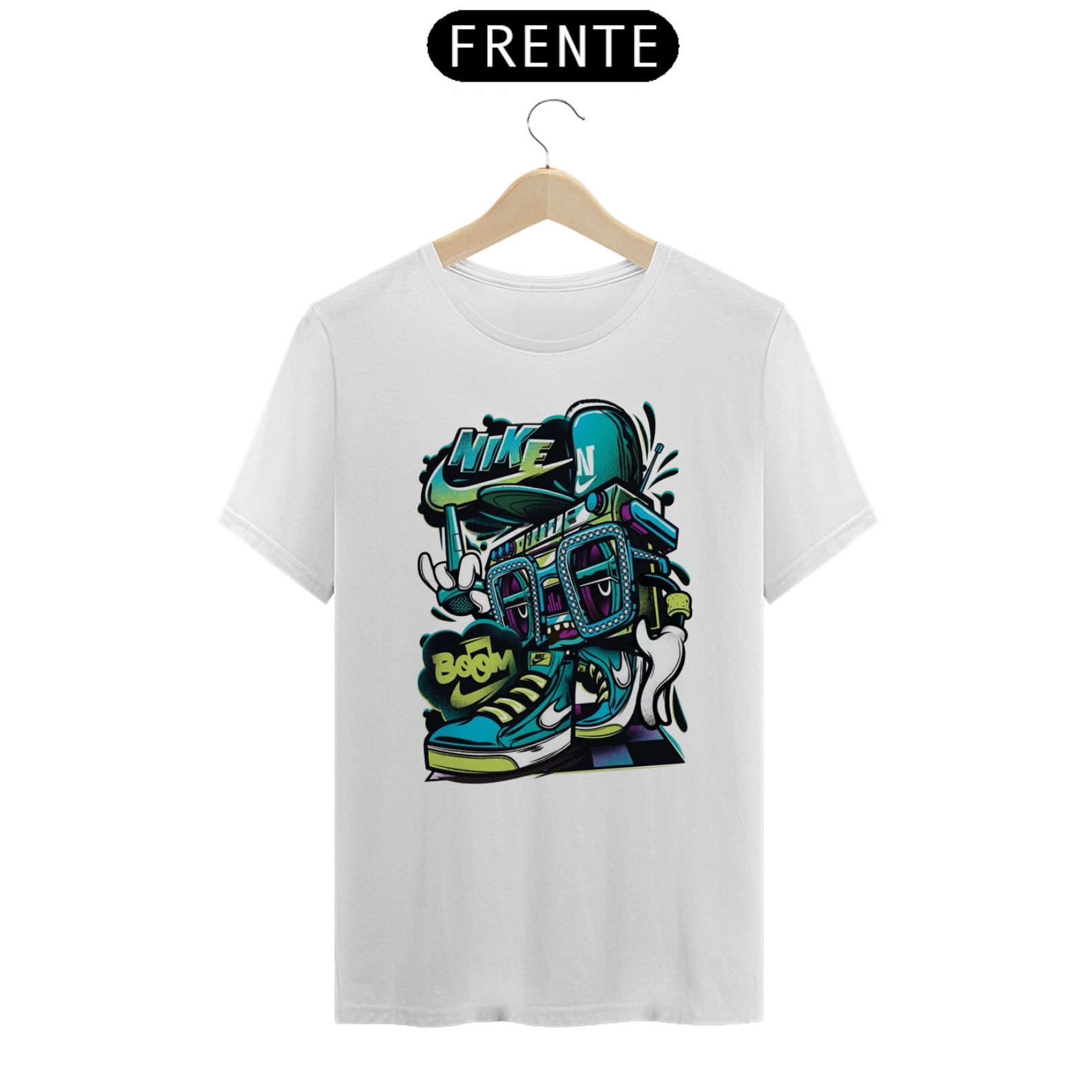 Nome do produto: CAMISETA NIKE DESENHO 2