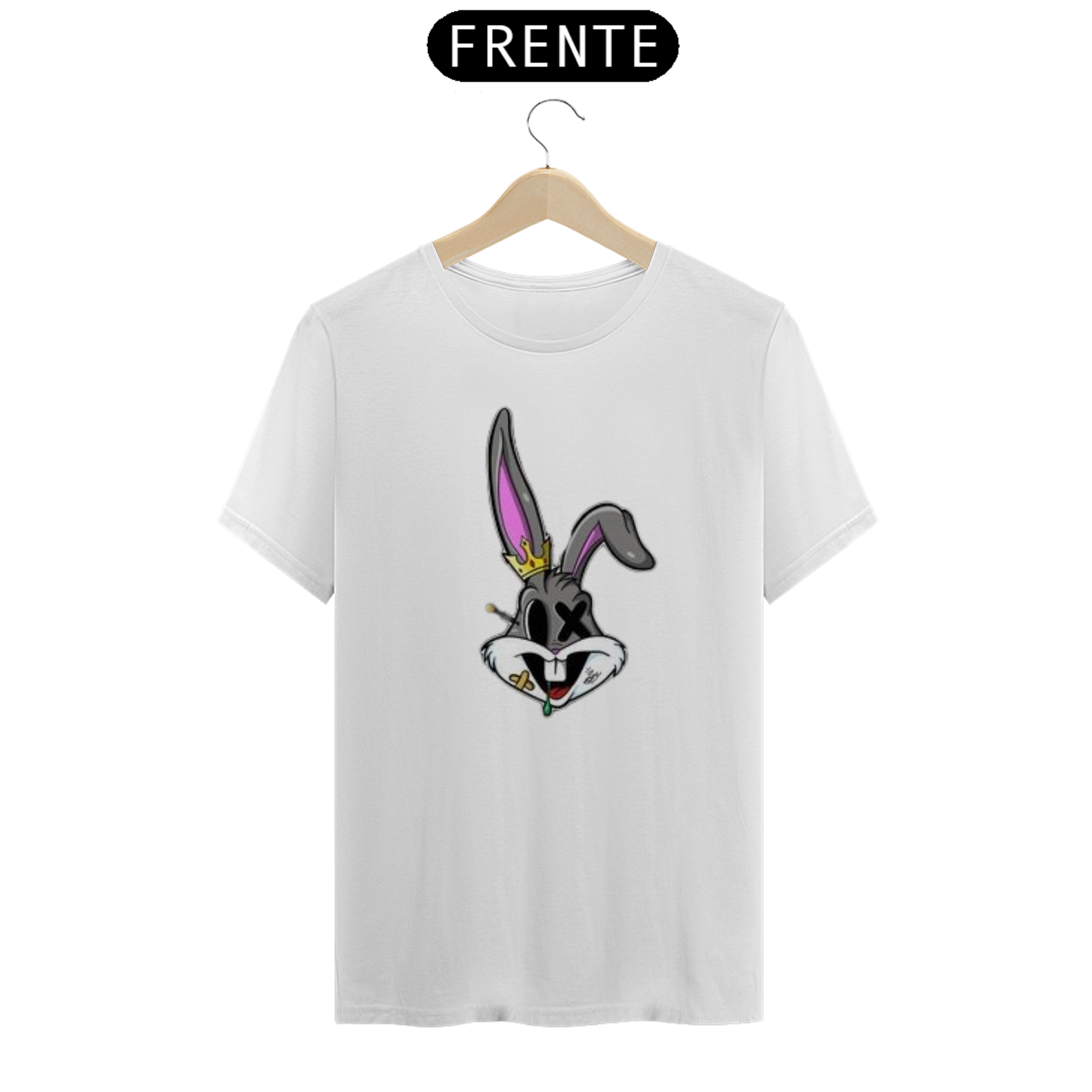 Nome do produto: CAMISETA CLASSICA COELHO