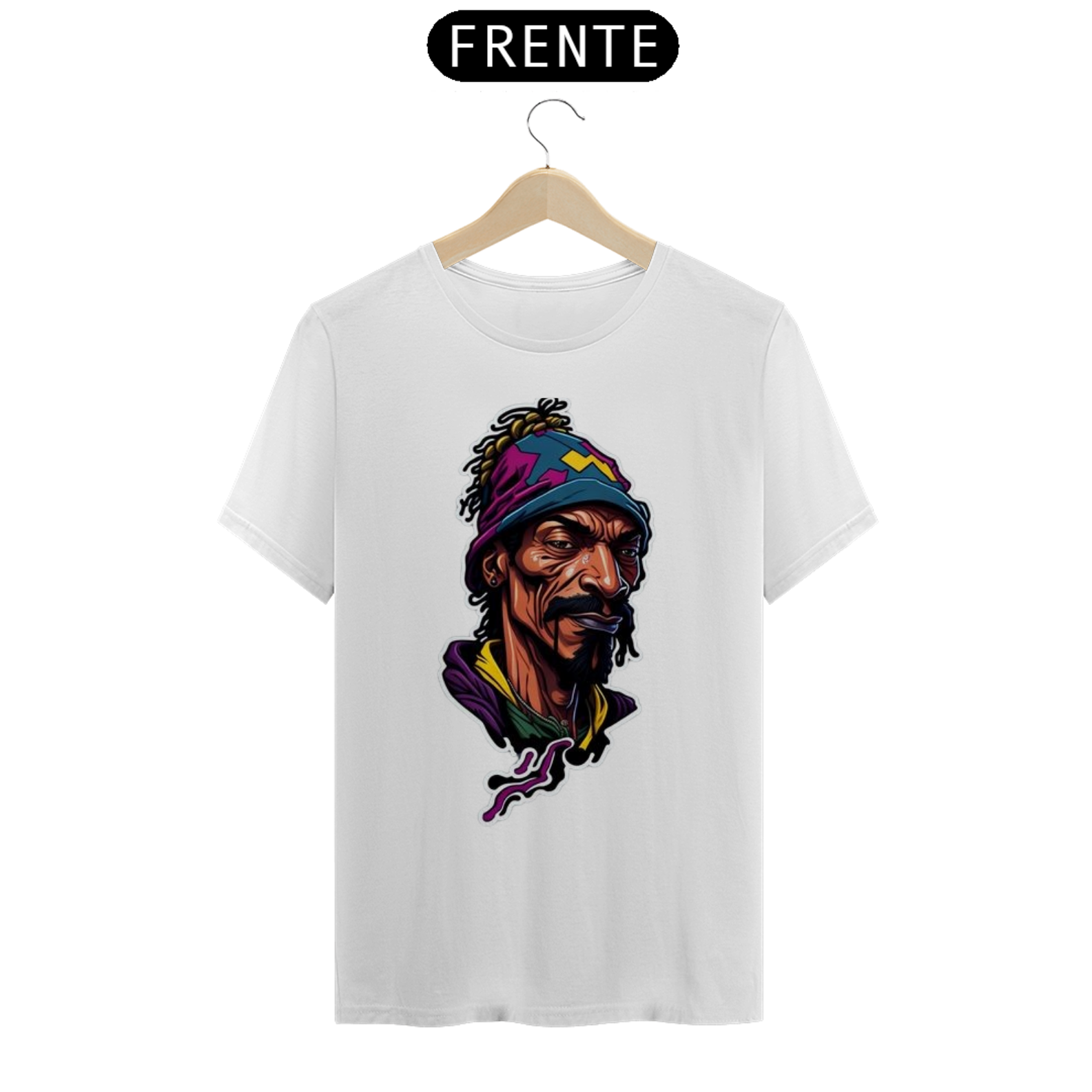 Nome do produto: CAMISETA SNOOP DOG