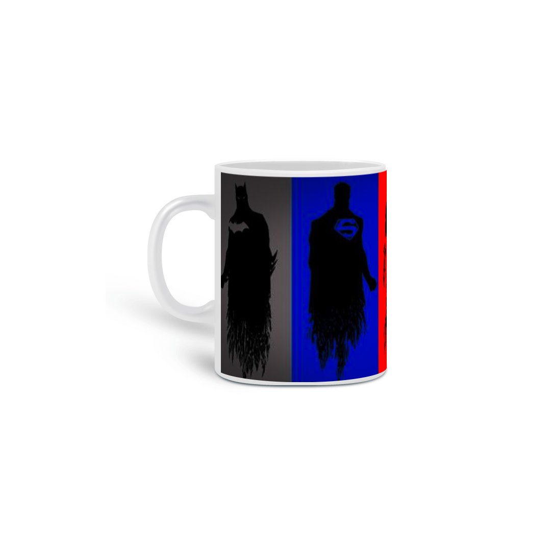 Nome do produto: Caneca Liga Da Justiça