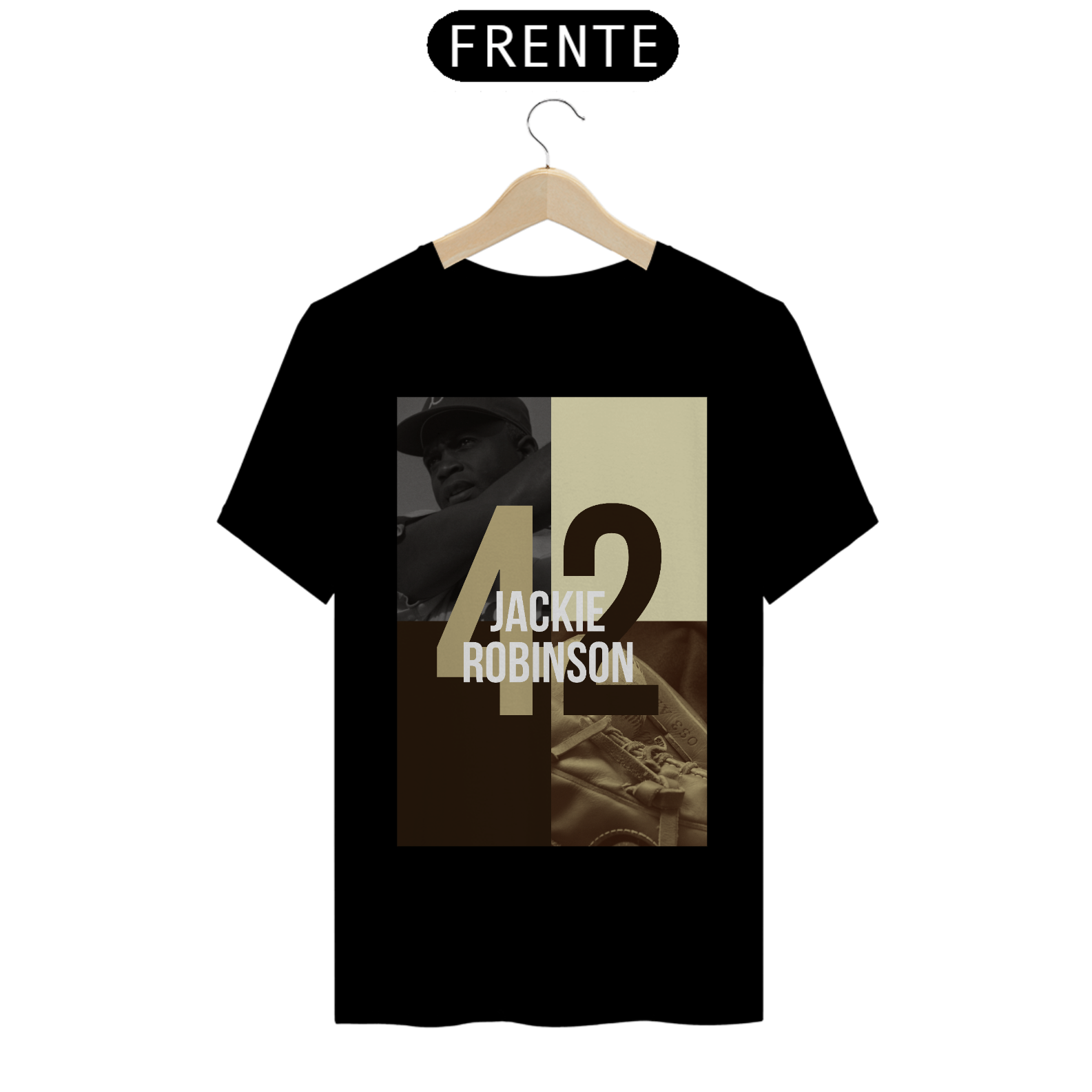 Nome do produto: Camiseta Jackie Robinson