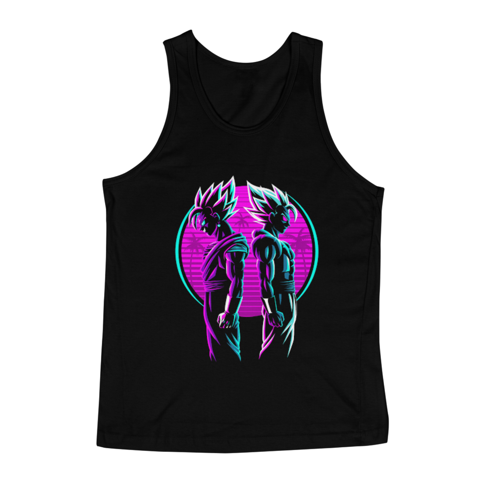 Nome do produto: Camiseta Regata Goku & Vegeta