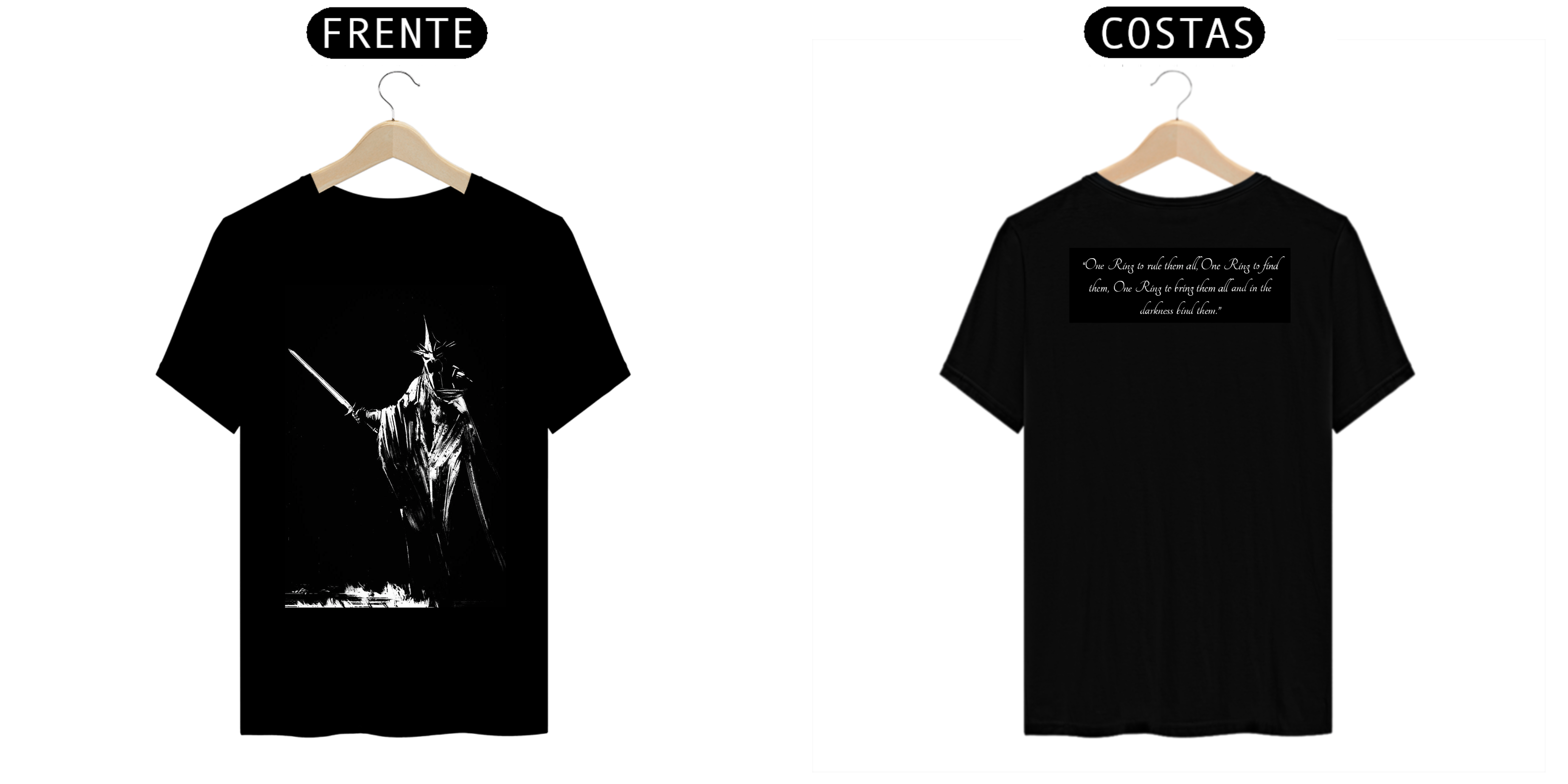 Nome do produto: Camiseta Senhor Dos anéis Edição Sauron 