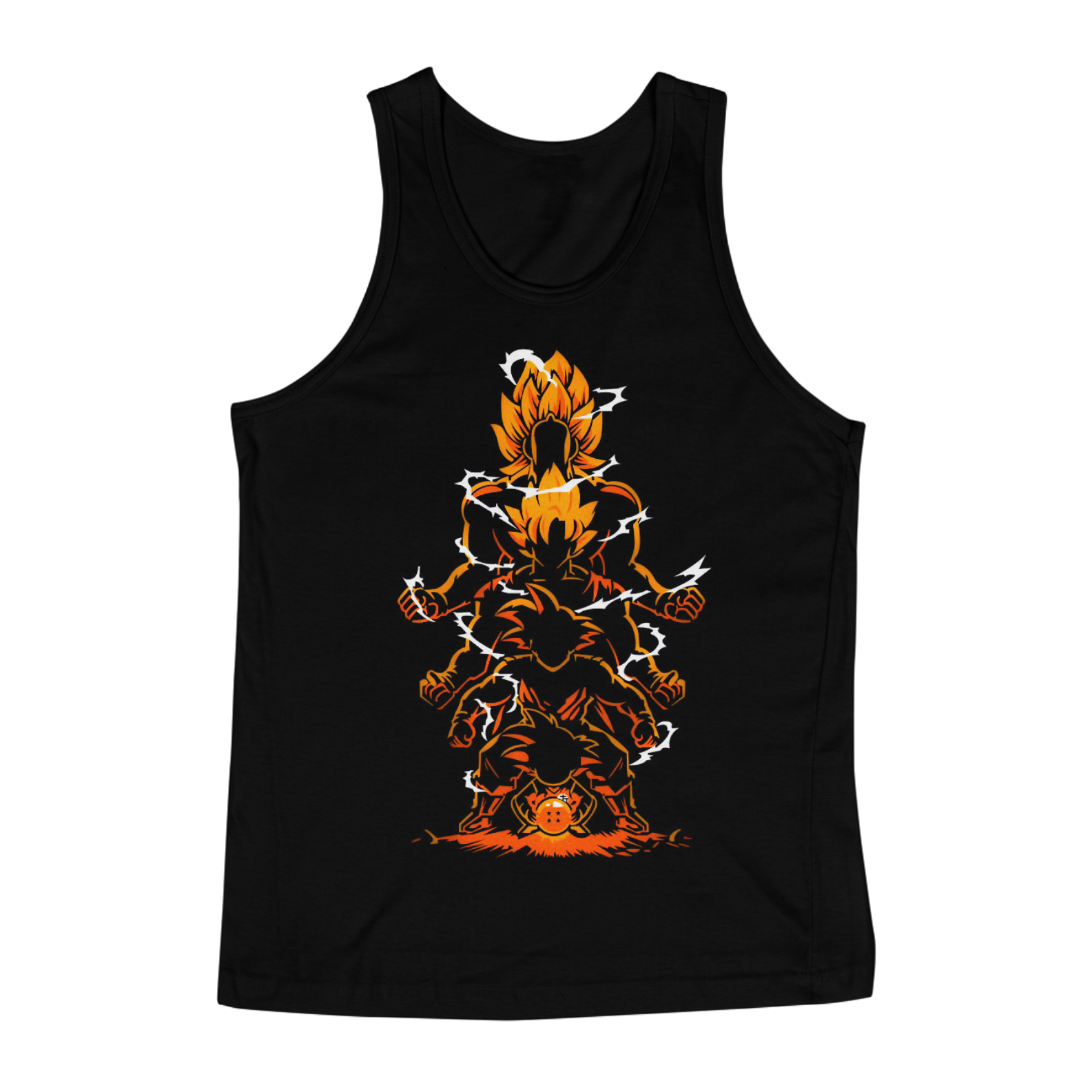 Nome do produto: Camiseta Regata Goku Super Saiyajin