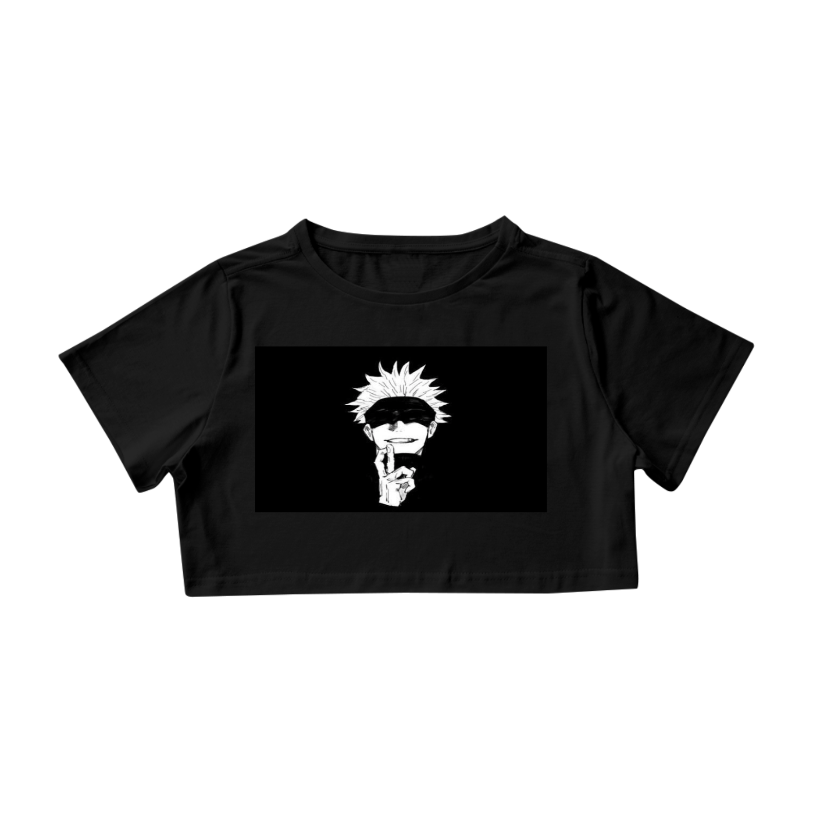 Nome do produto: Cropped   Gojo Jujitsu Kaisen