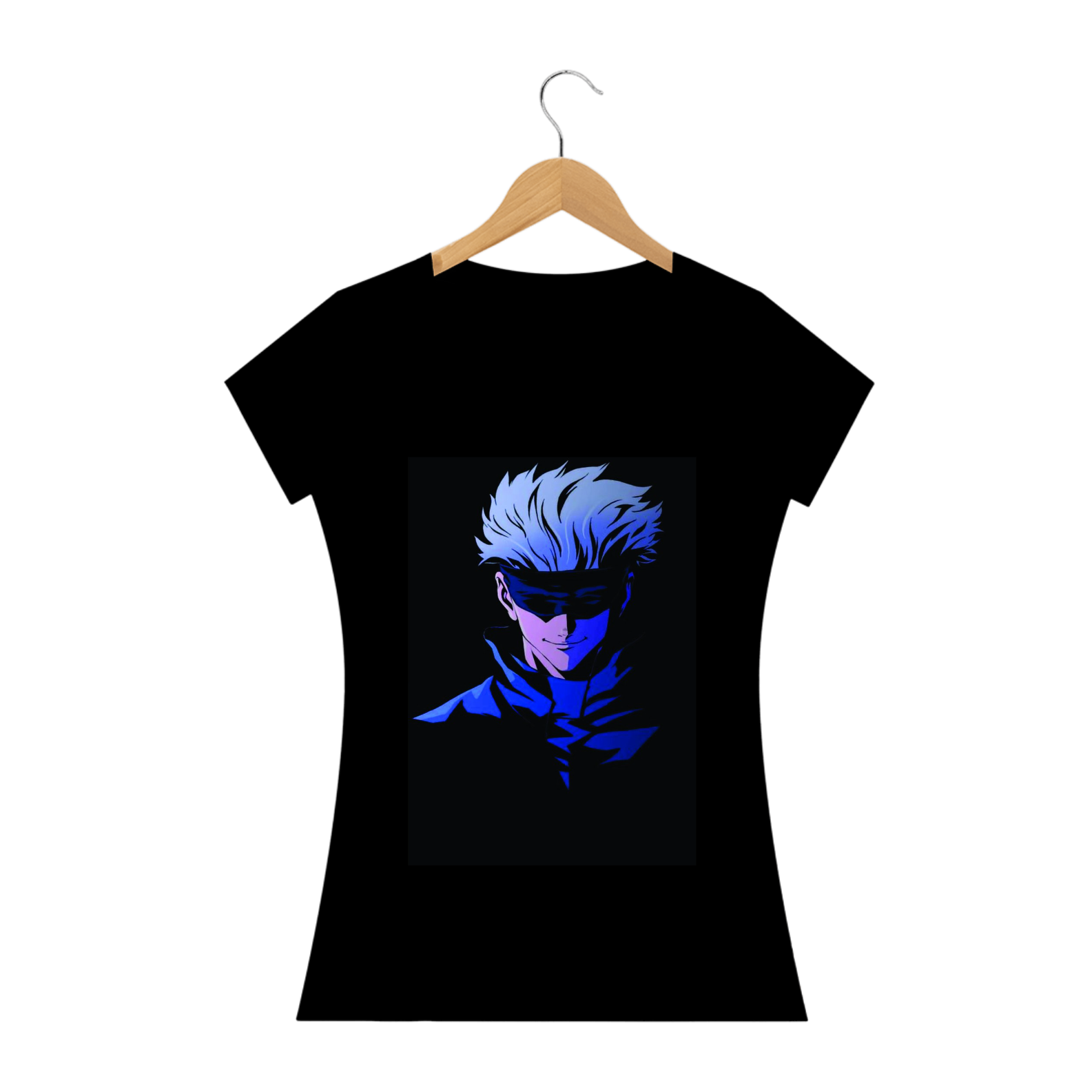 Nome do produto: Camiseta baby look Gojo Jujutsu Kaisen