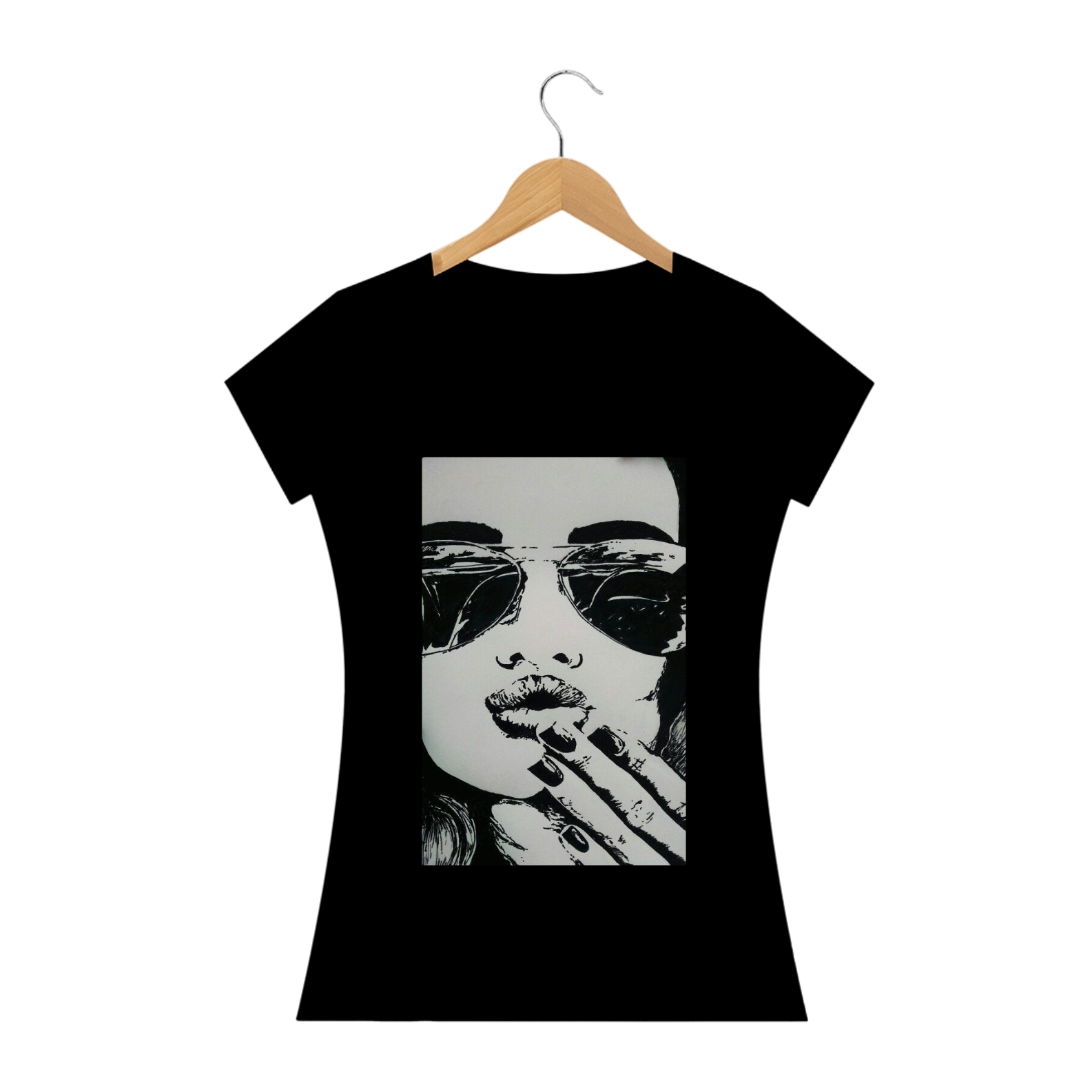 Nome do produto: Camiseta moda feminina 