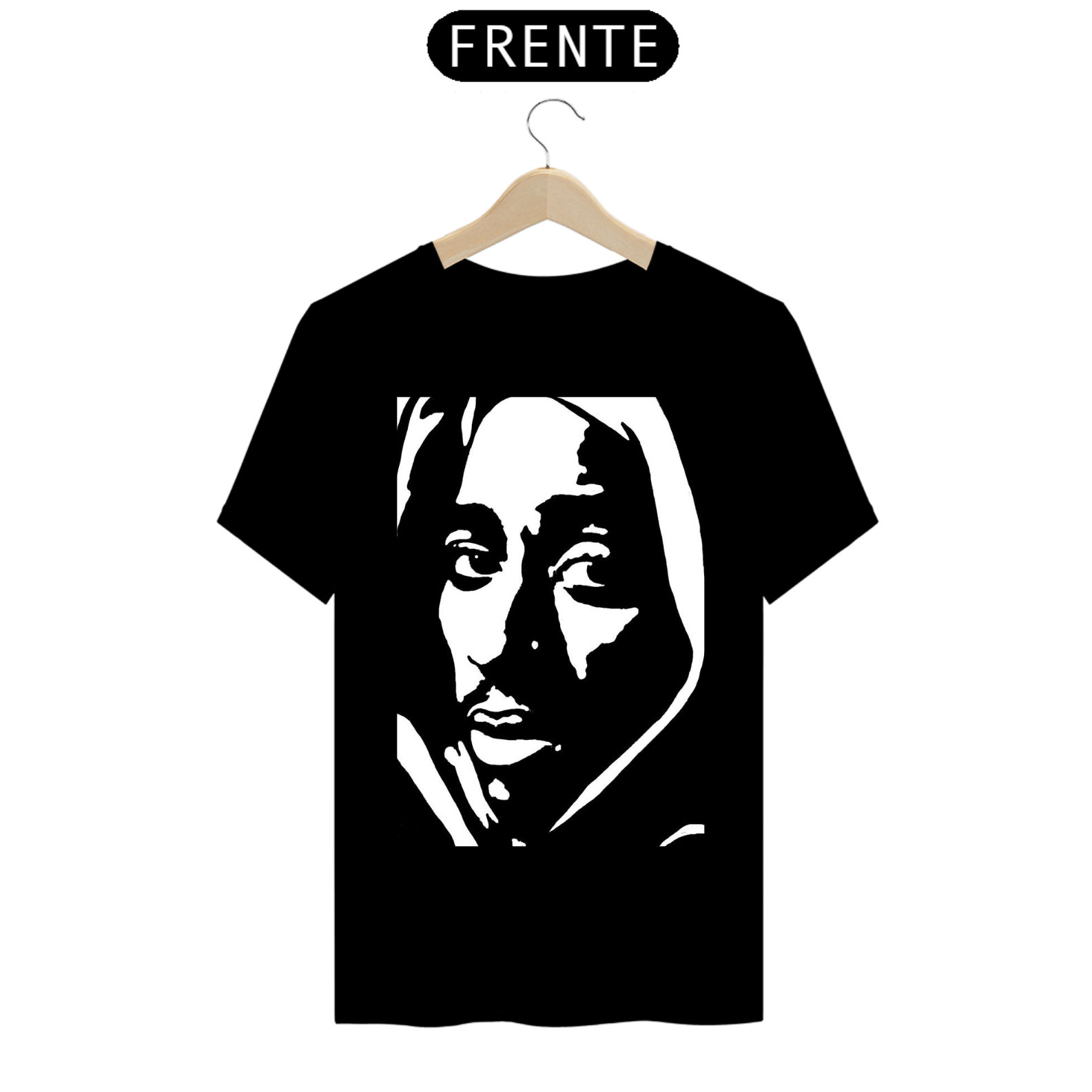 Nome do produto: Camiseta rapper 2pac