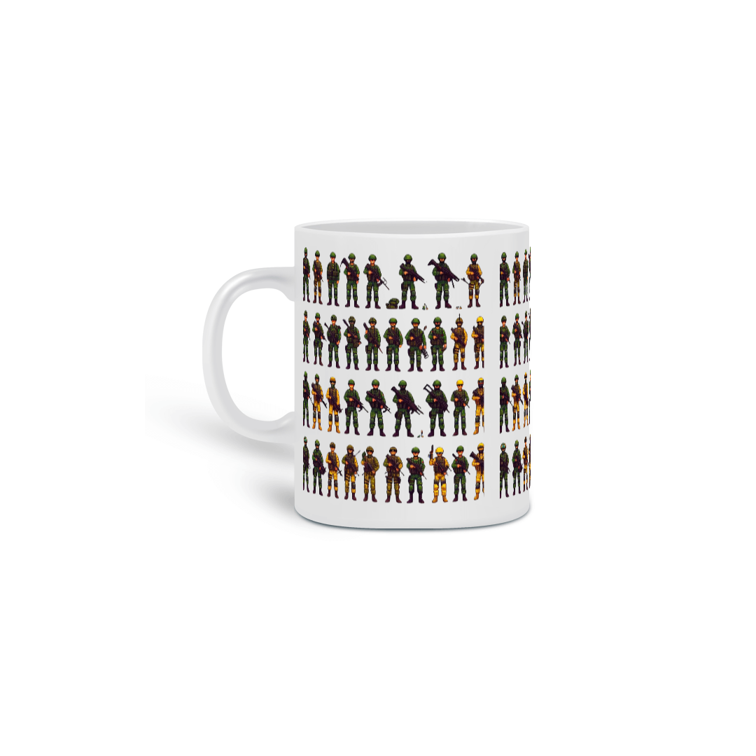 Nome do produto: Caneca Infantaria completa