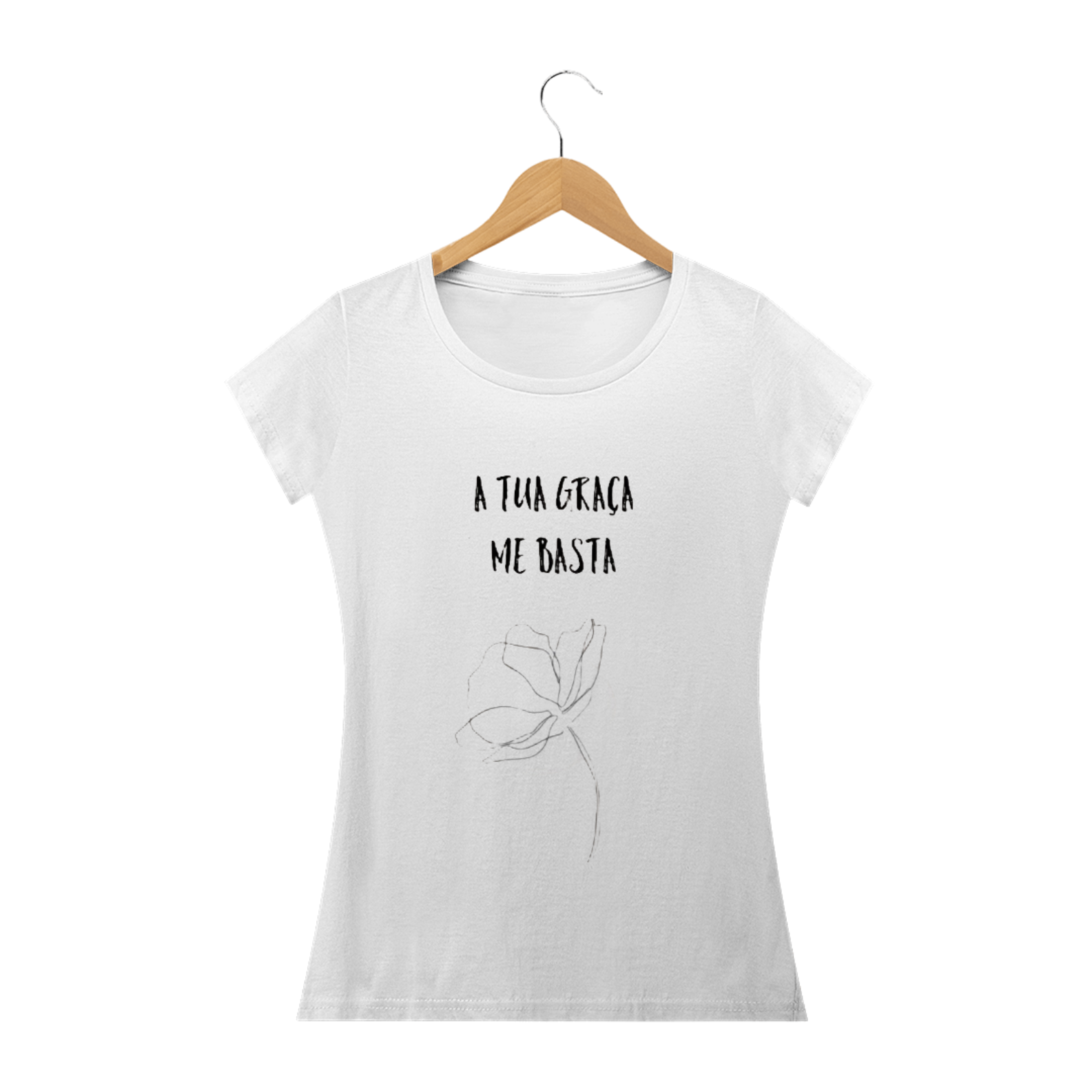 Nome do produto: Camisa cristã feminina 