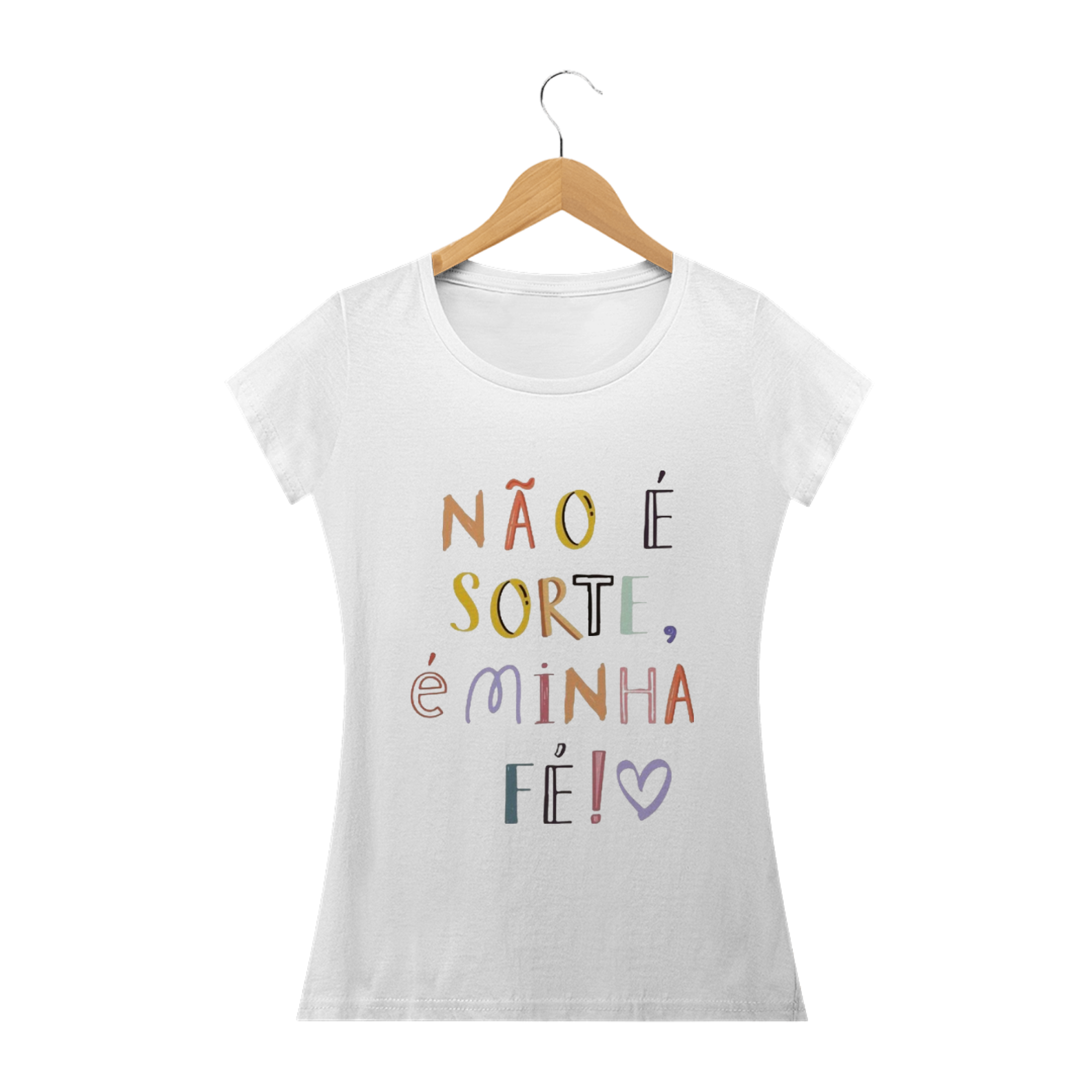 Nome do produto: Camisa cristã feminina 