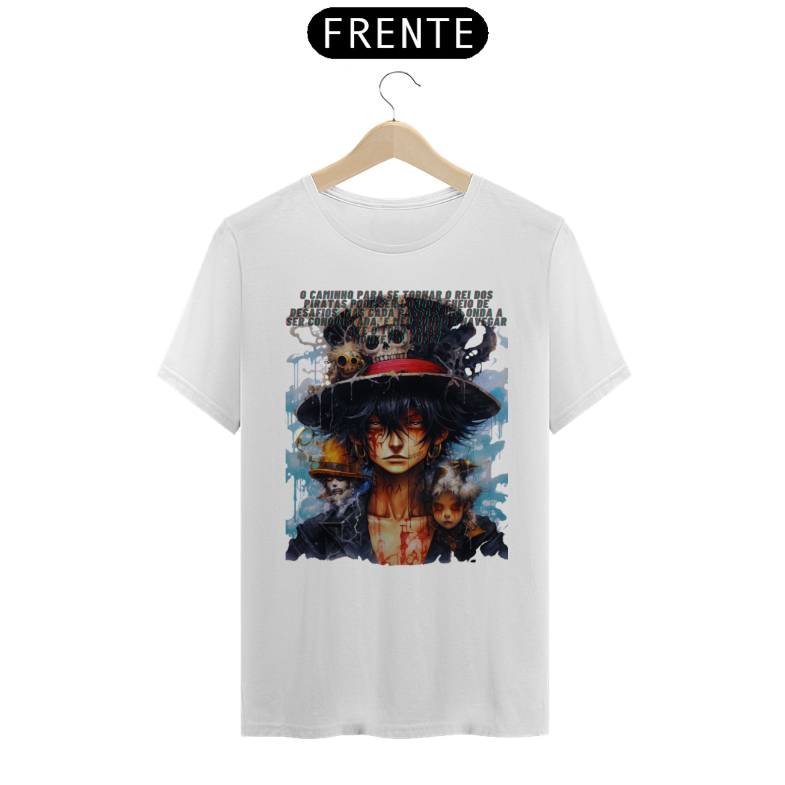Nome do produto: Camiseta Masc do Monkey D. Luffy II