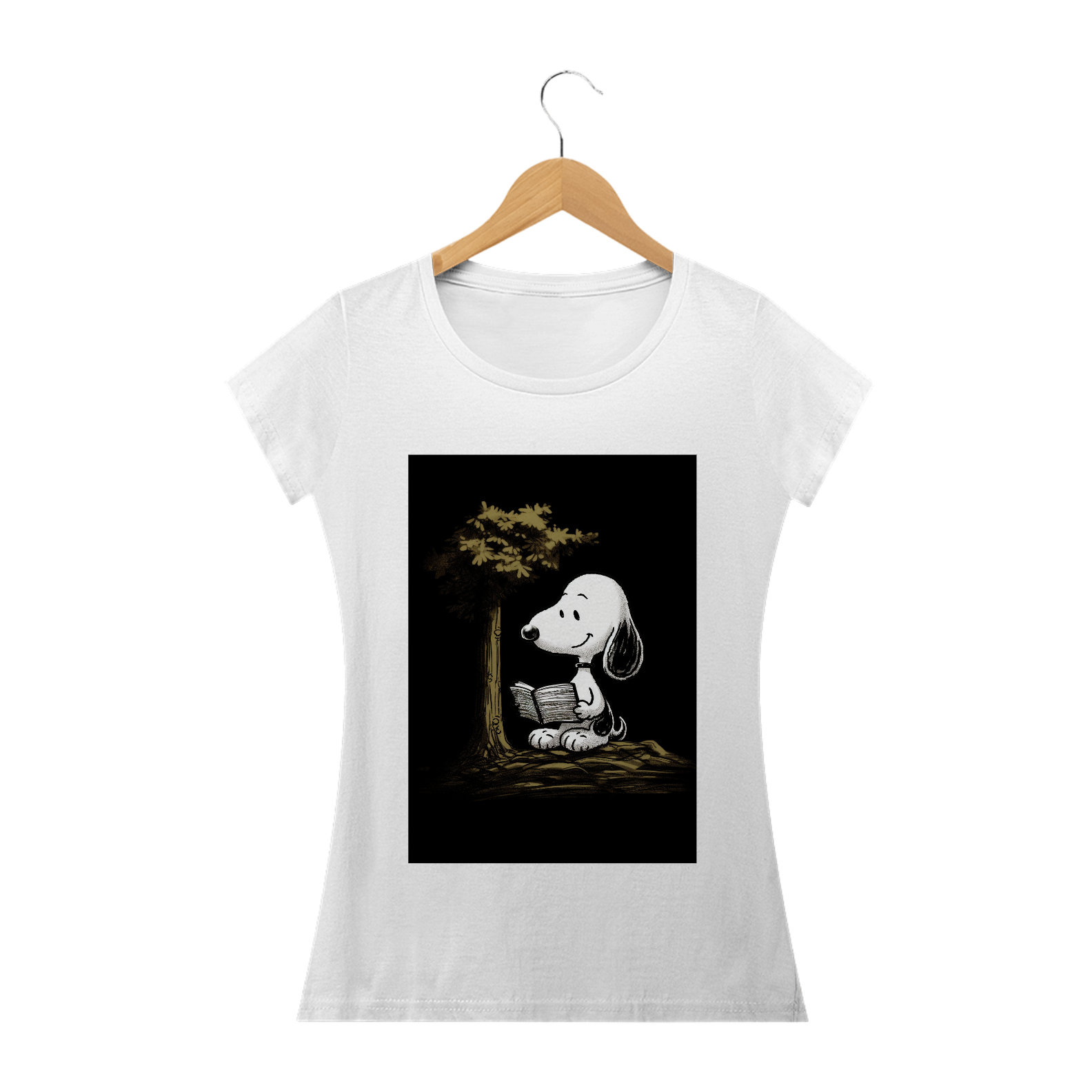 Nome do produto: Camiseta Feminina do Snoopy II