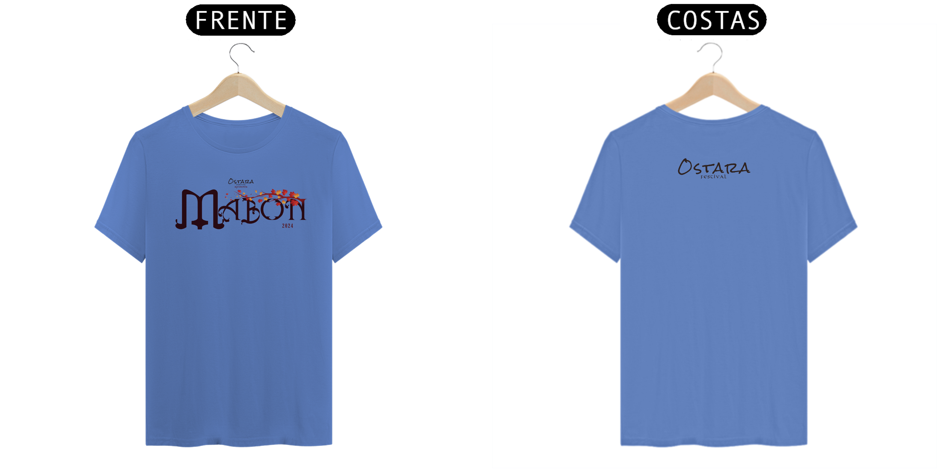 Nome do produto: Camisa Estonada Edição Mabon 24 (Frente e costas)