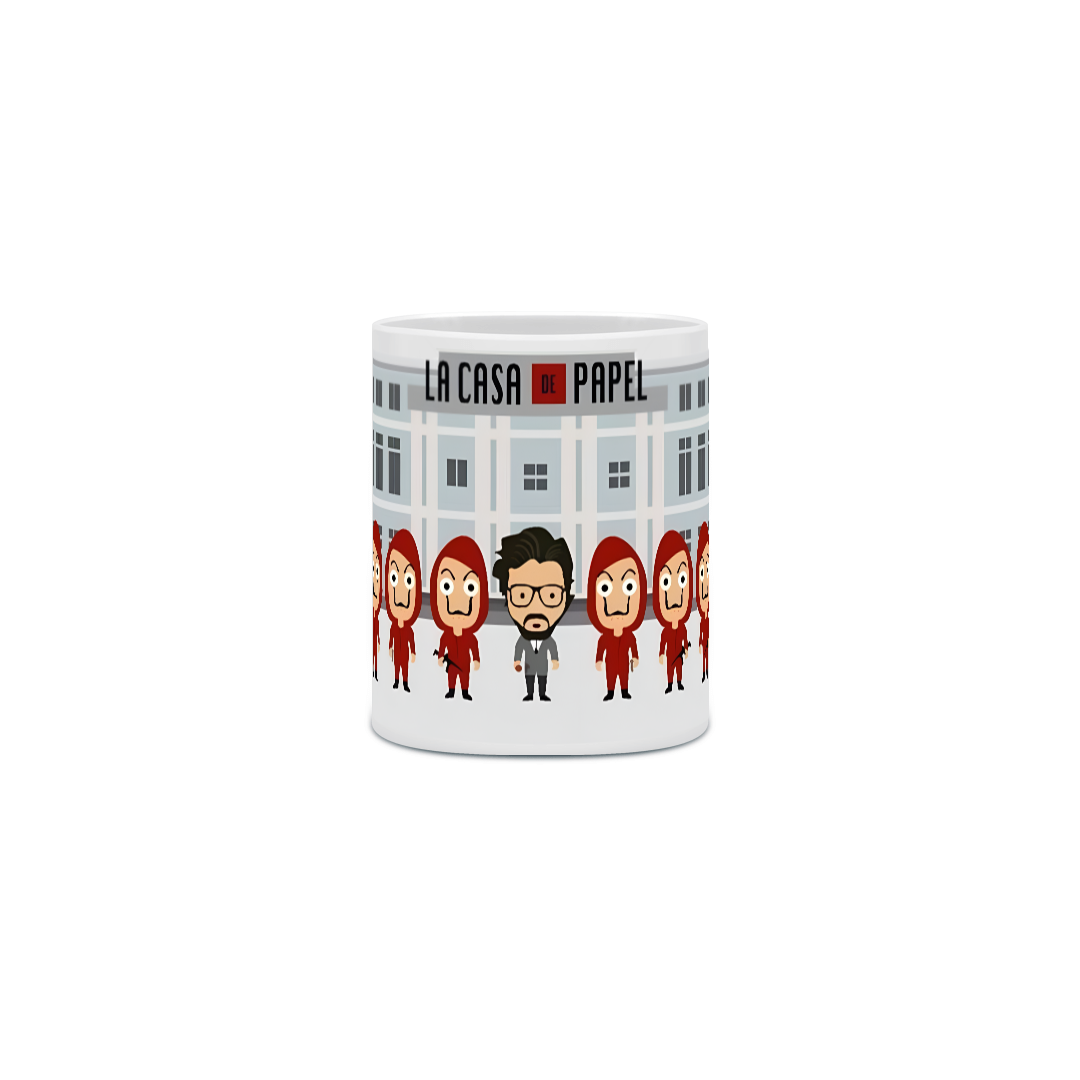 Nome do produto: Caneca La Casa de Papel
