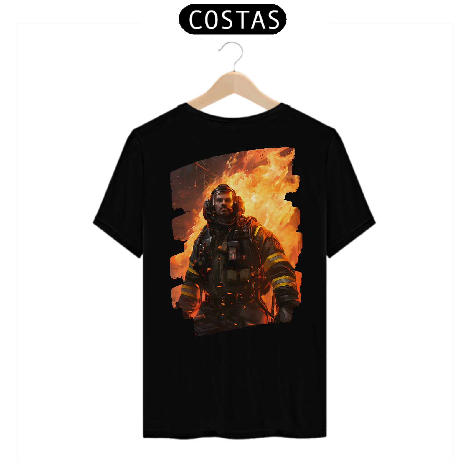 Nome do produto: Bombeiro em Chamas