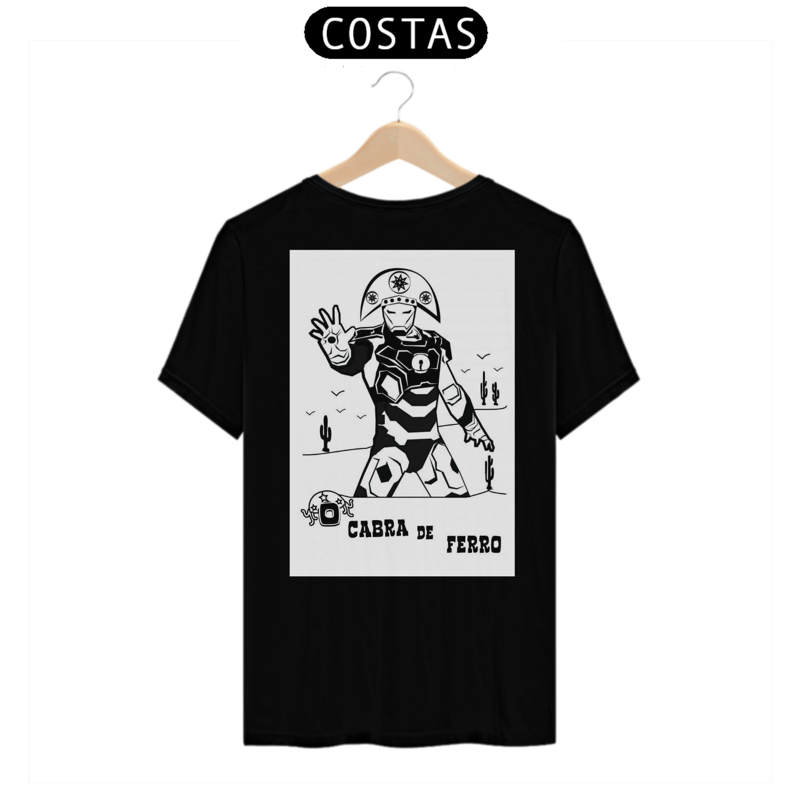 Nome do produto: T-shirt Cabra de Ferro