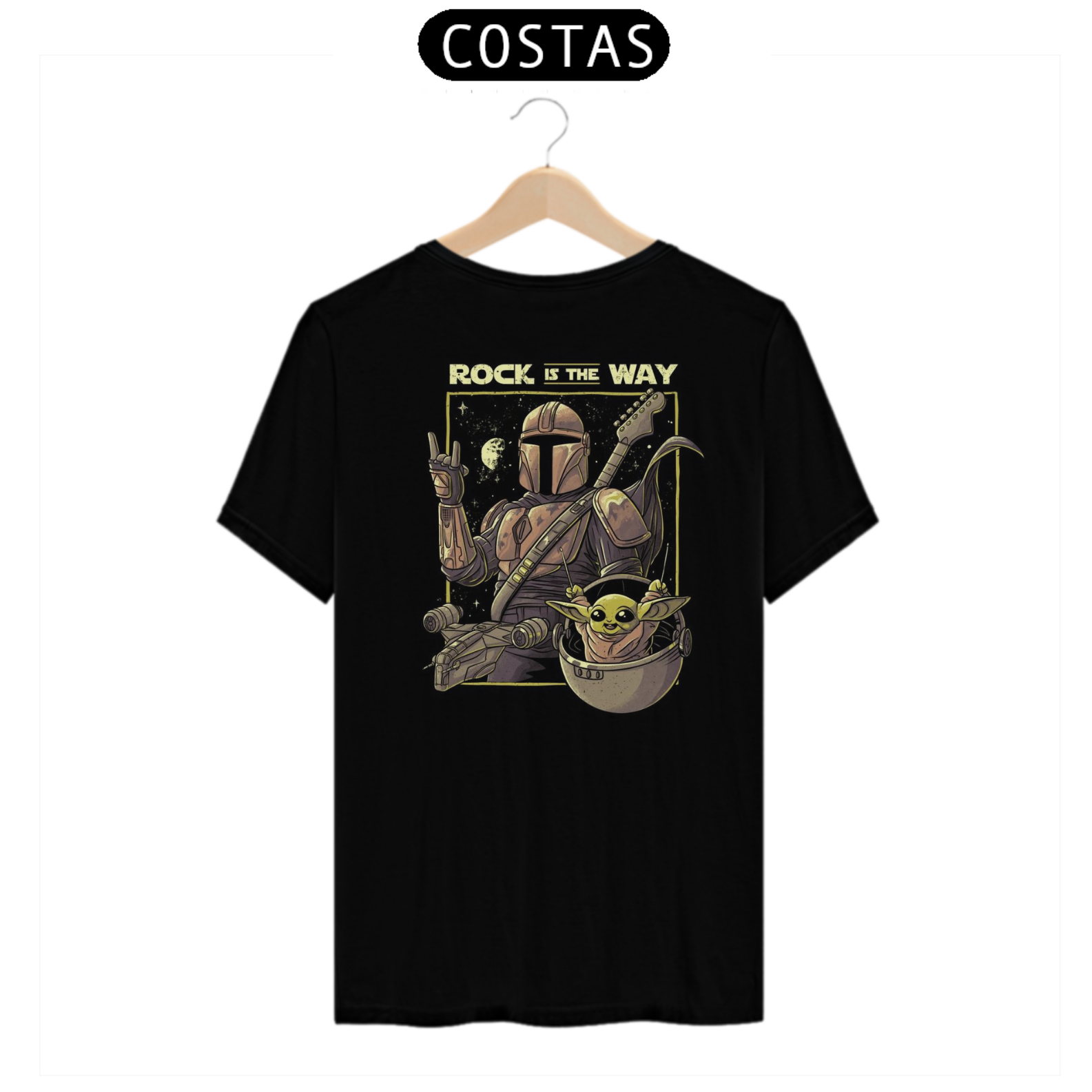 Nome do produto: T-shirt Rock é o Caminho