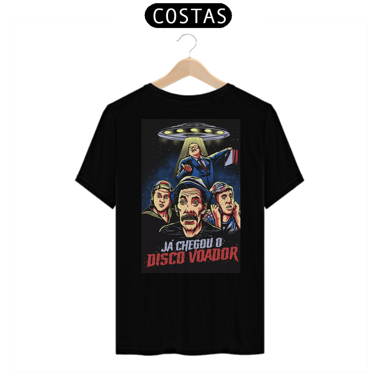 Nome do produto: T-shirt Disco Voador