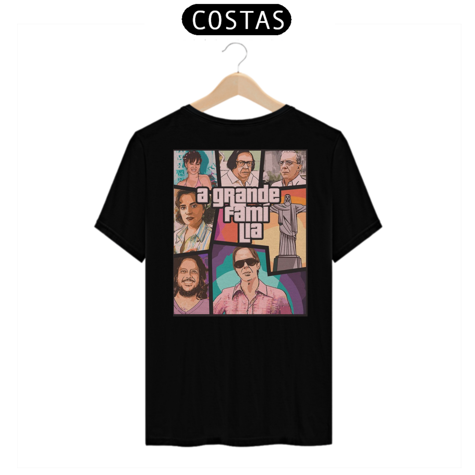 Nome do produto: T-shirt A Grande Família 