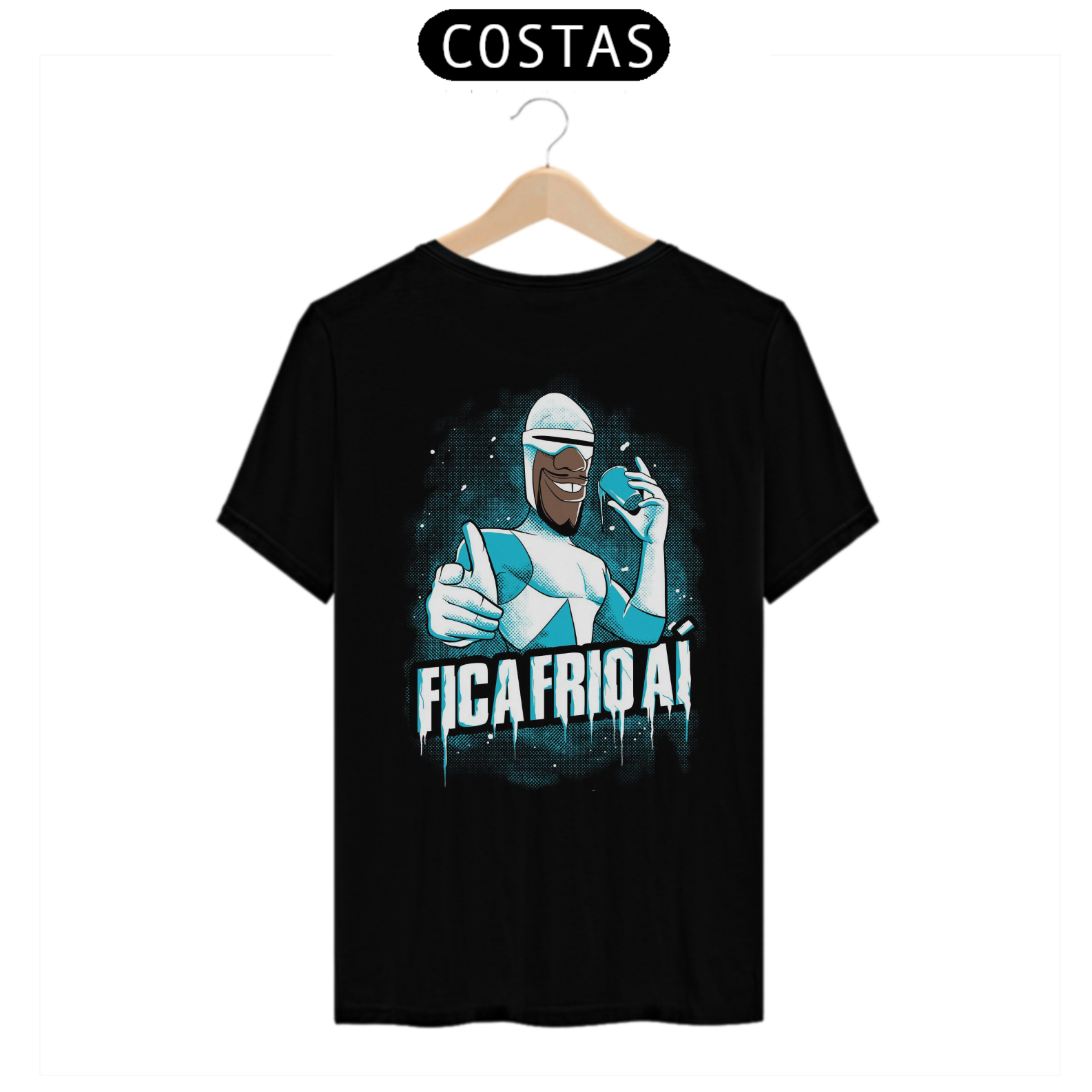 Nome do produto: T-shirt Fica Frio Aí 
