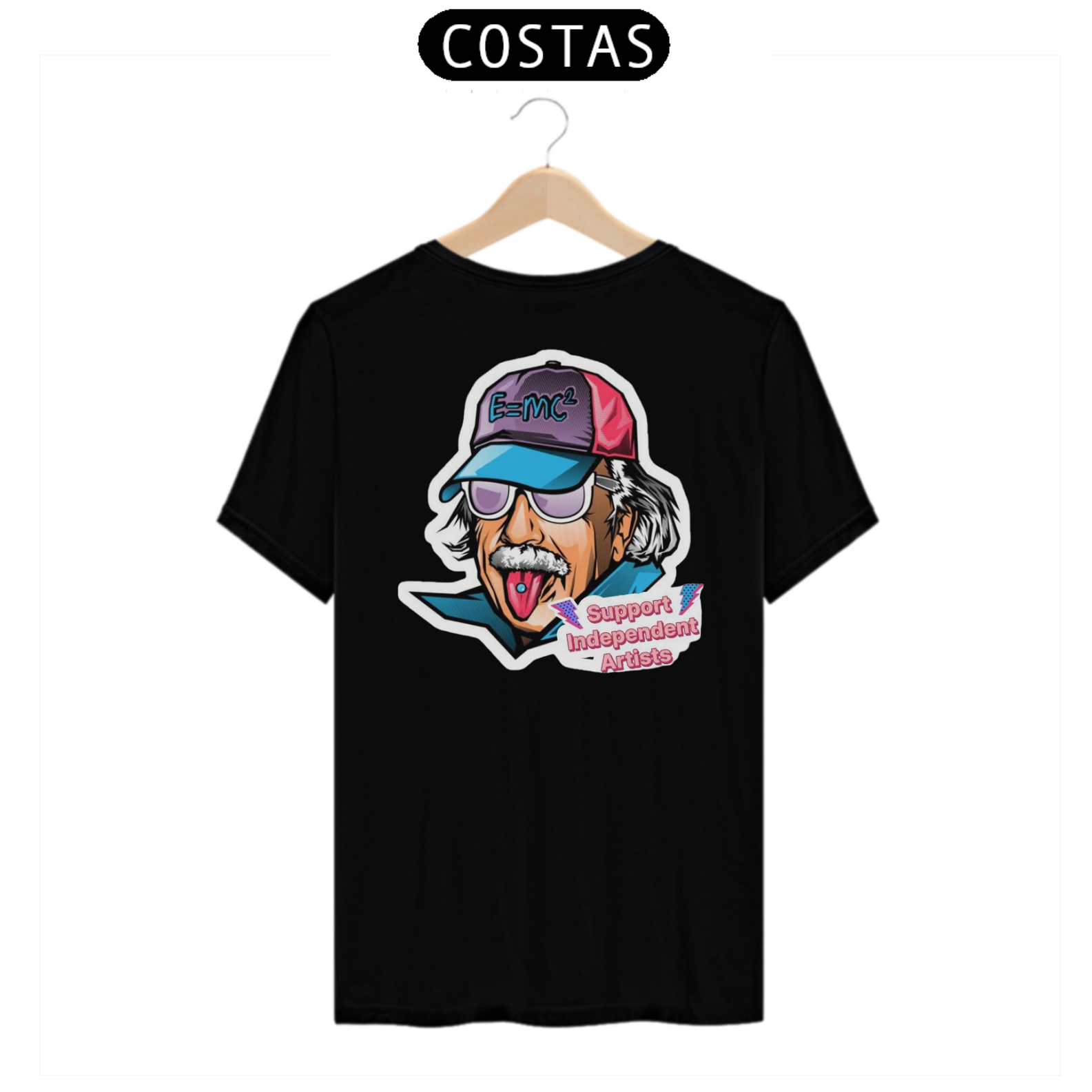 Nome do produto: T-shirt Einstein 