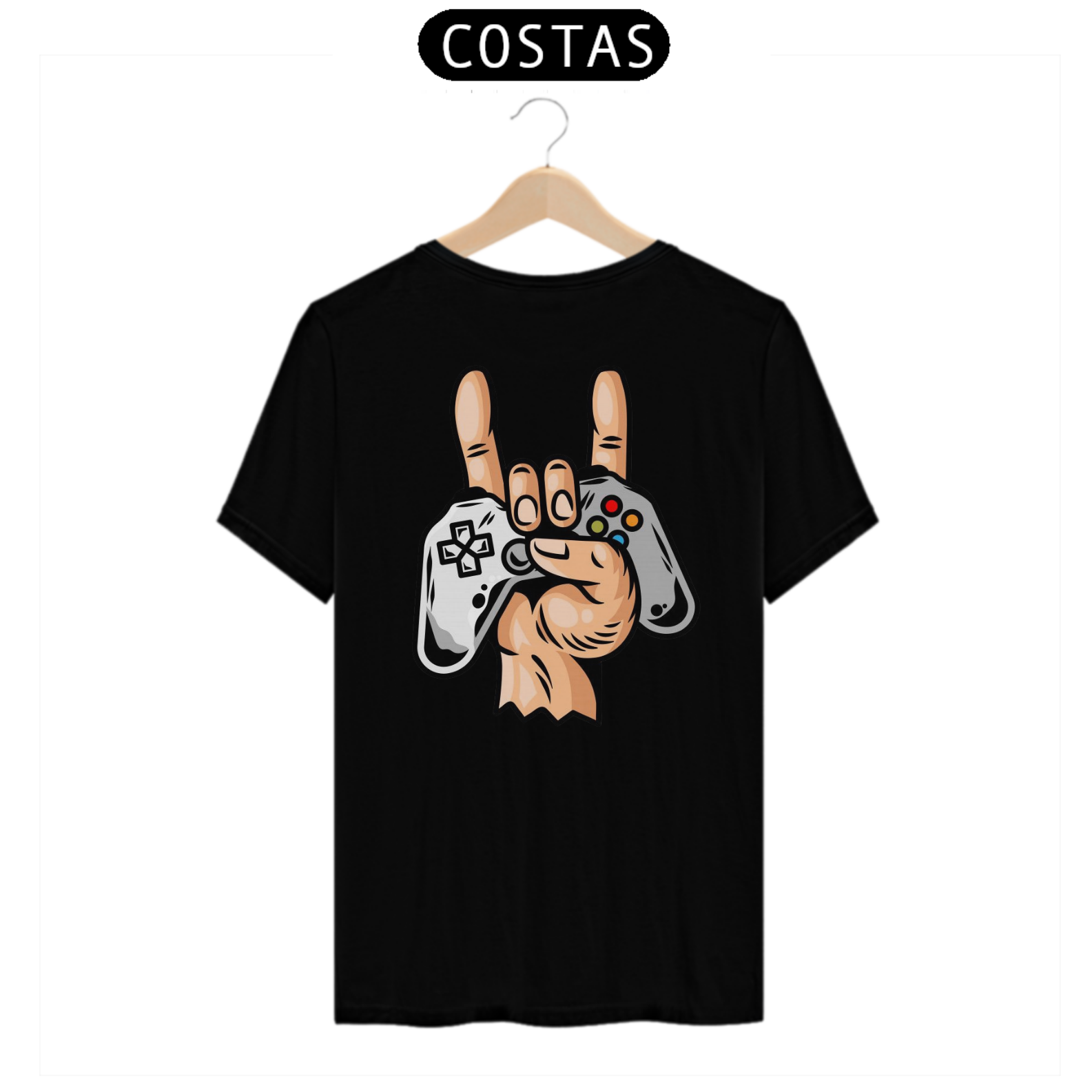 Nome do produto: T-shirt Rock and Game