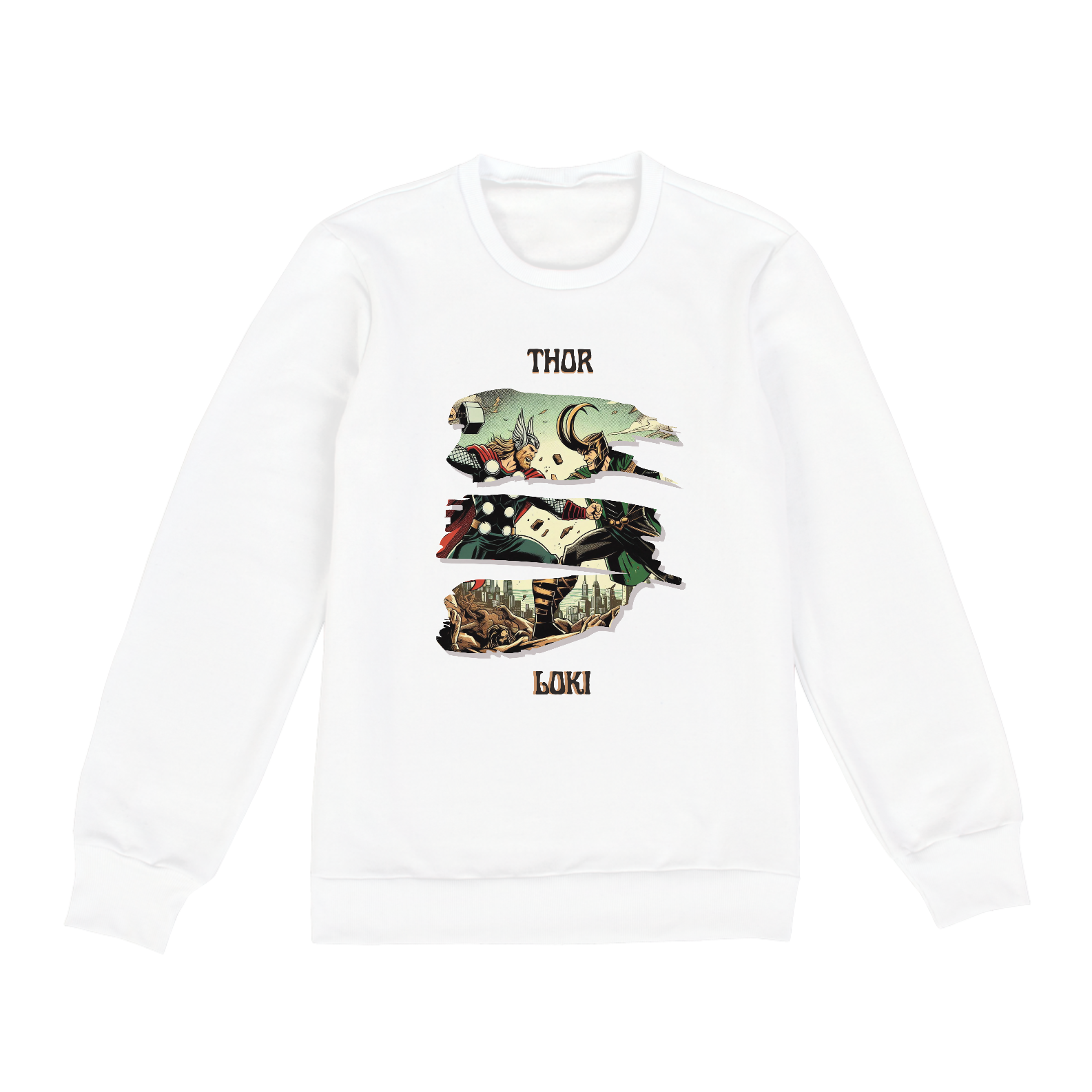 Nome do produto: Thor e Loki, irmãos rivais