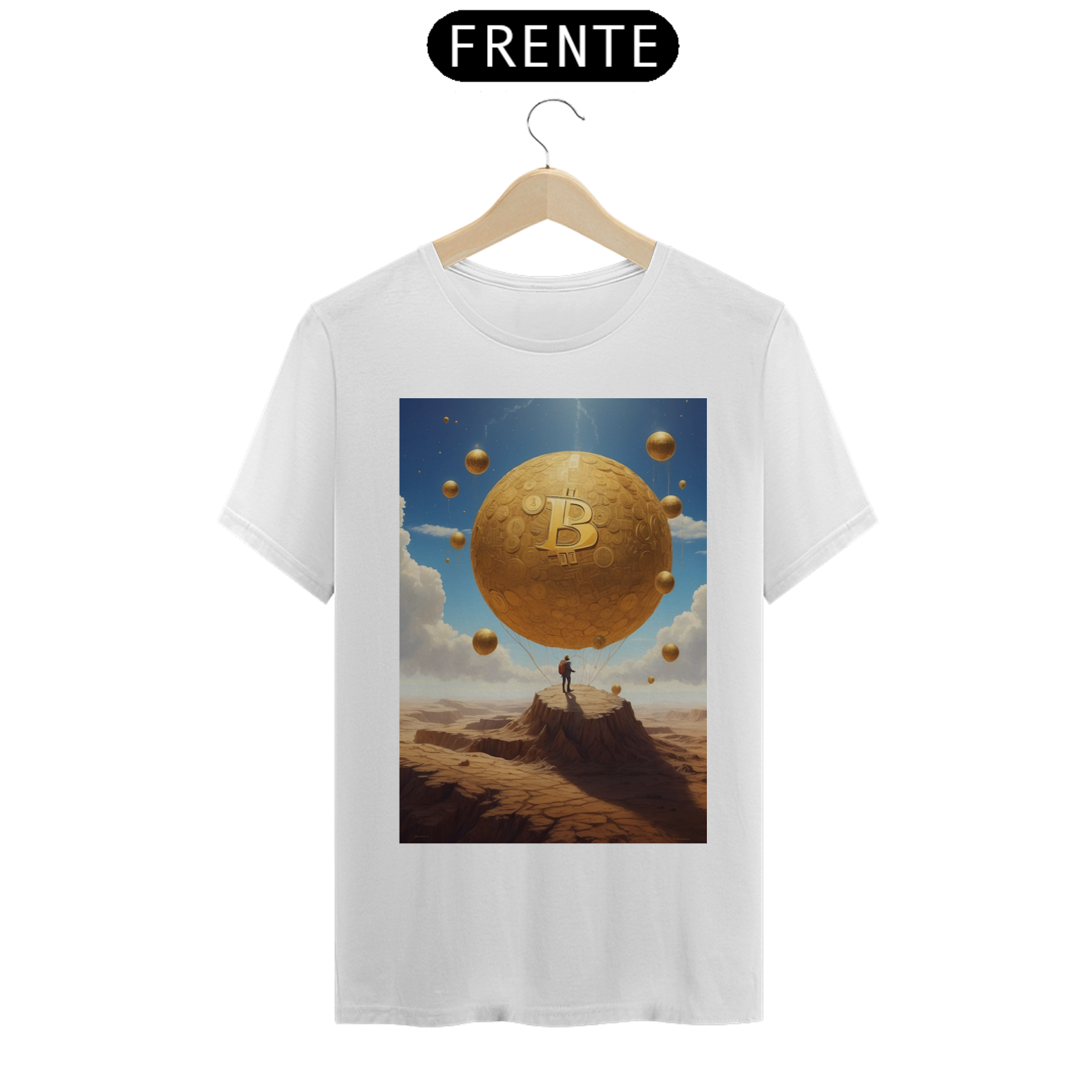 Nome do produto: CAMISA BITCOIN 