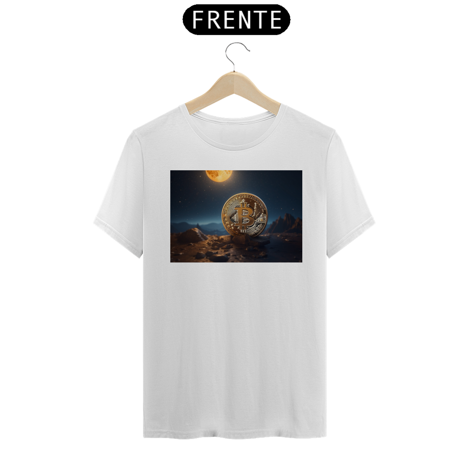 Nome do produto: CAMISA BITCOIN