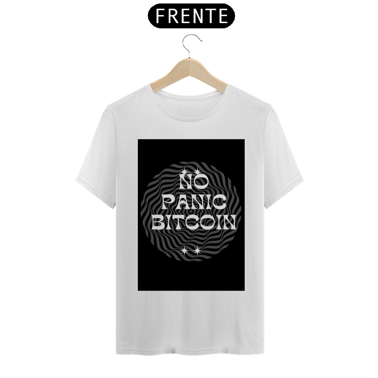 Nome do produto: CAMISA BITCOIN