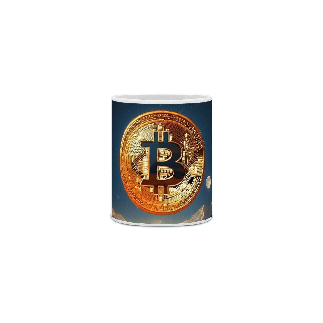 Nome do produto: CANECA BITCOIN