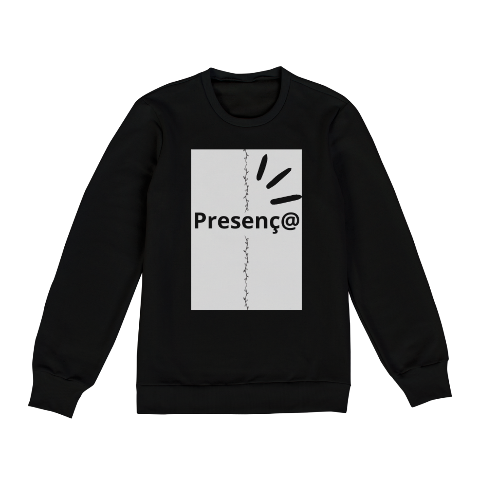 Nome do produto: Moletom Presenç@ (Exclusiva)