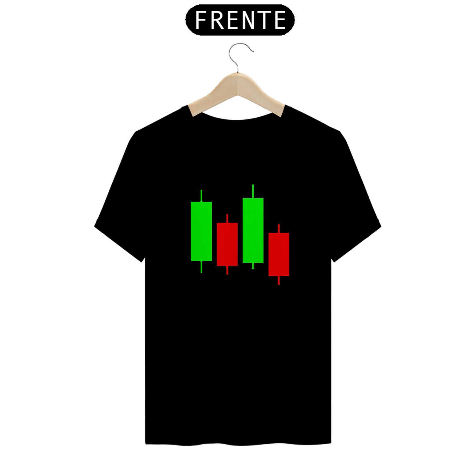 Nome do produto: Camiseta Candlesticks Classic