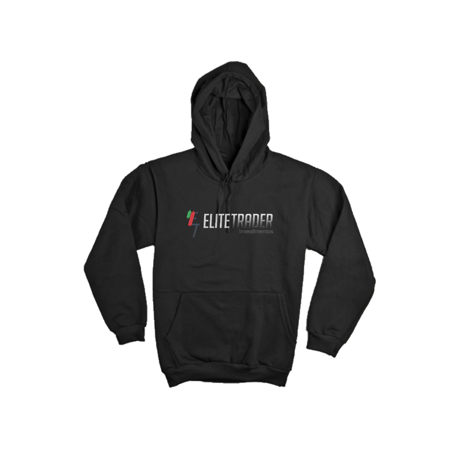 Nome do produto: Moletom Capuz Elite Trader Oficial