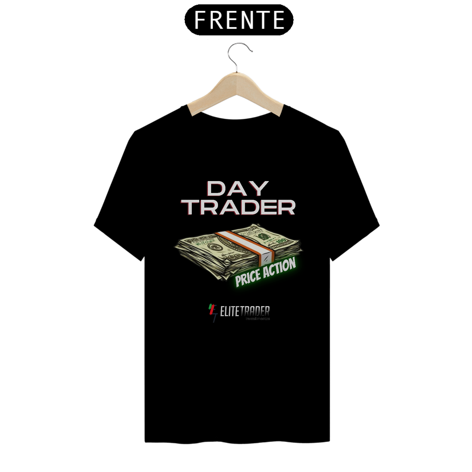 Nome do produto: Camiseta Day Trader Dolar - Classic 