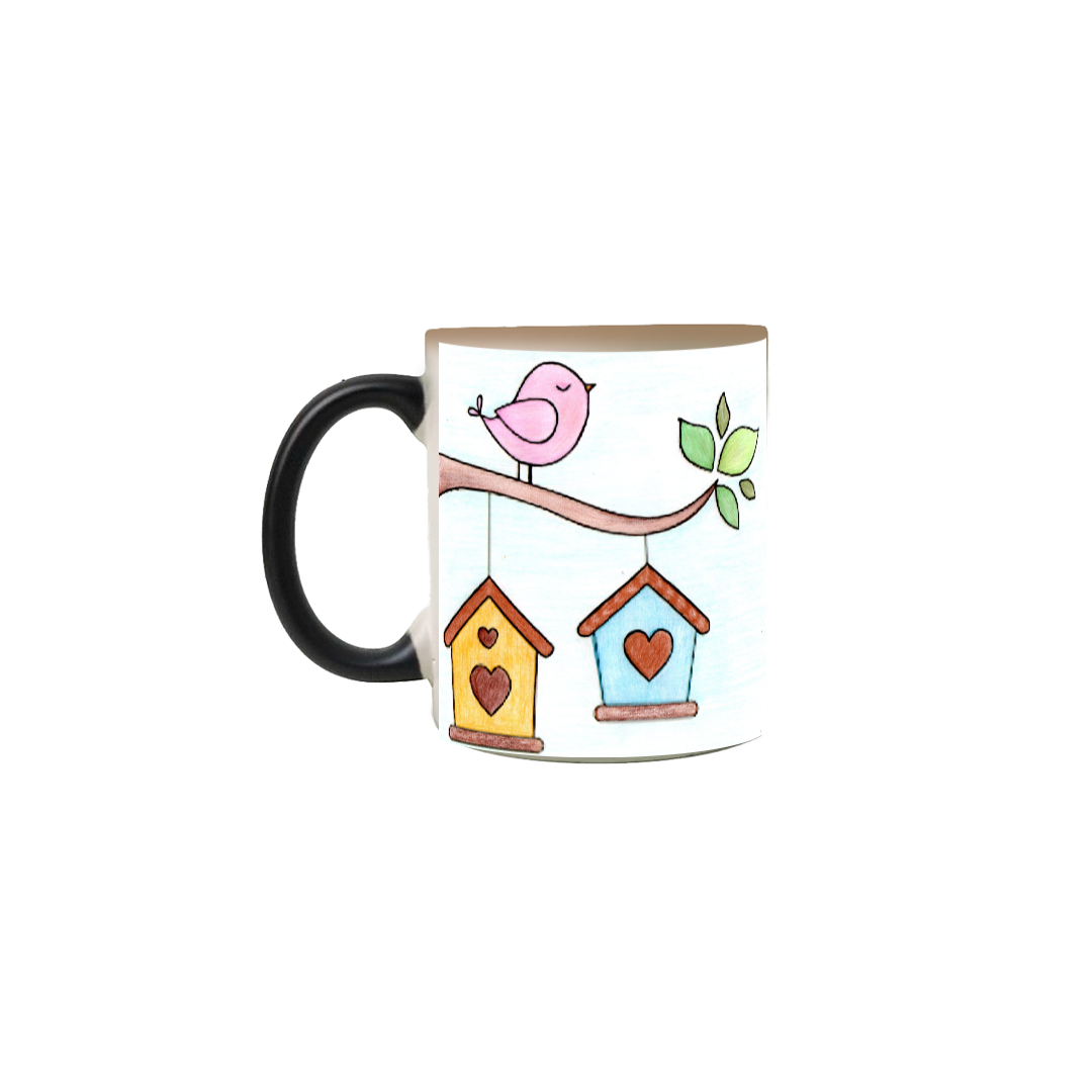 Nome do produto: Caneca Surpresa Passarinho