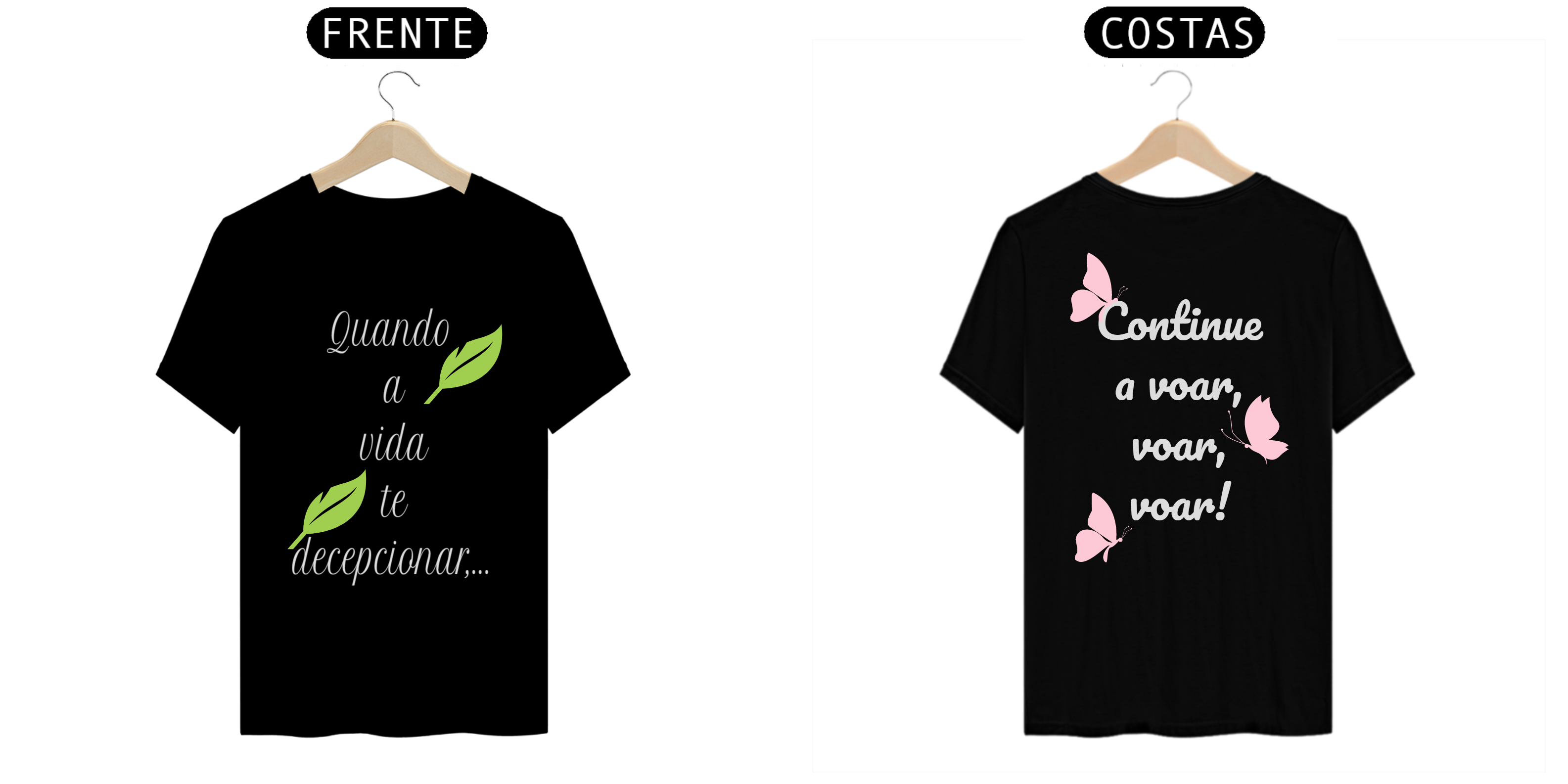 Nome do produto: T-shirt Continue a voar