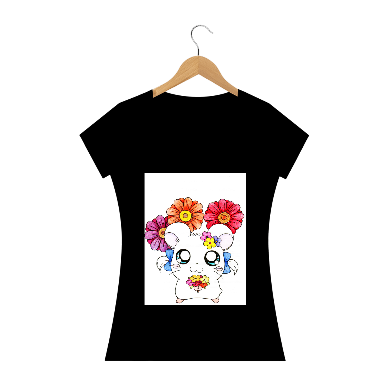 Nome do produto: T-shirt Hamtaro Beiju