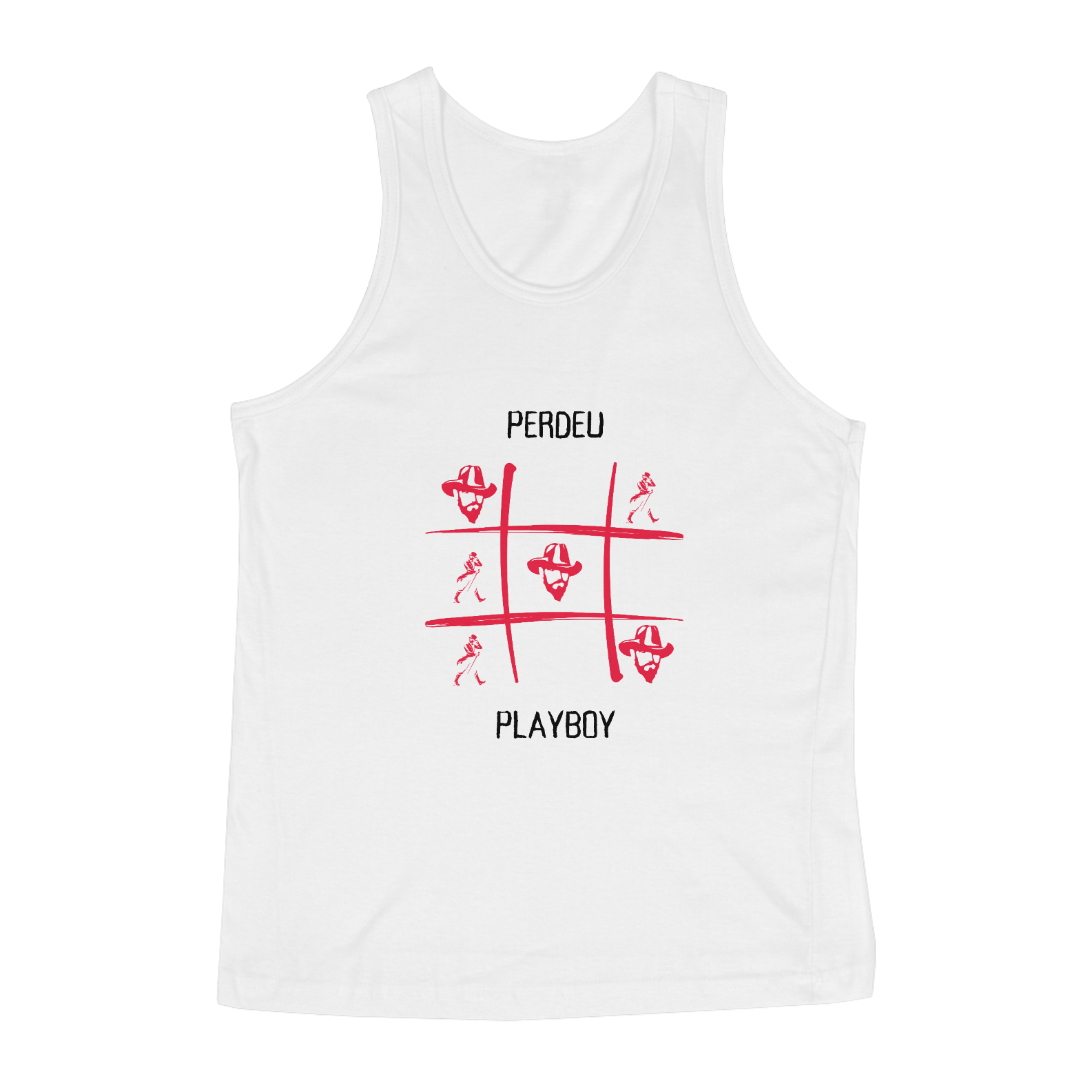 Nome do produto: Regata Masculina / Perdeu Playboy