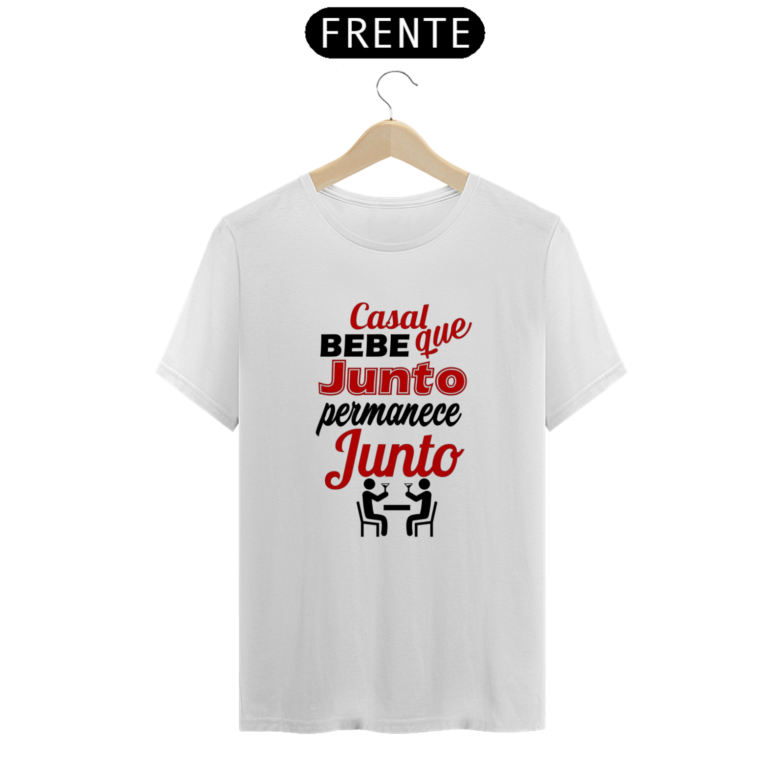 Nome do produto: T-Shirt Classic Unissesx / Casal Unido
