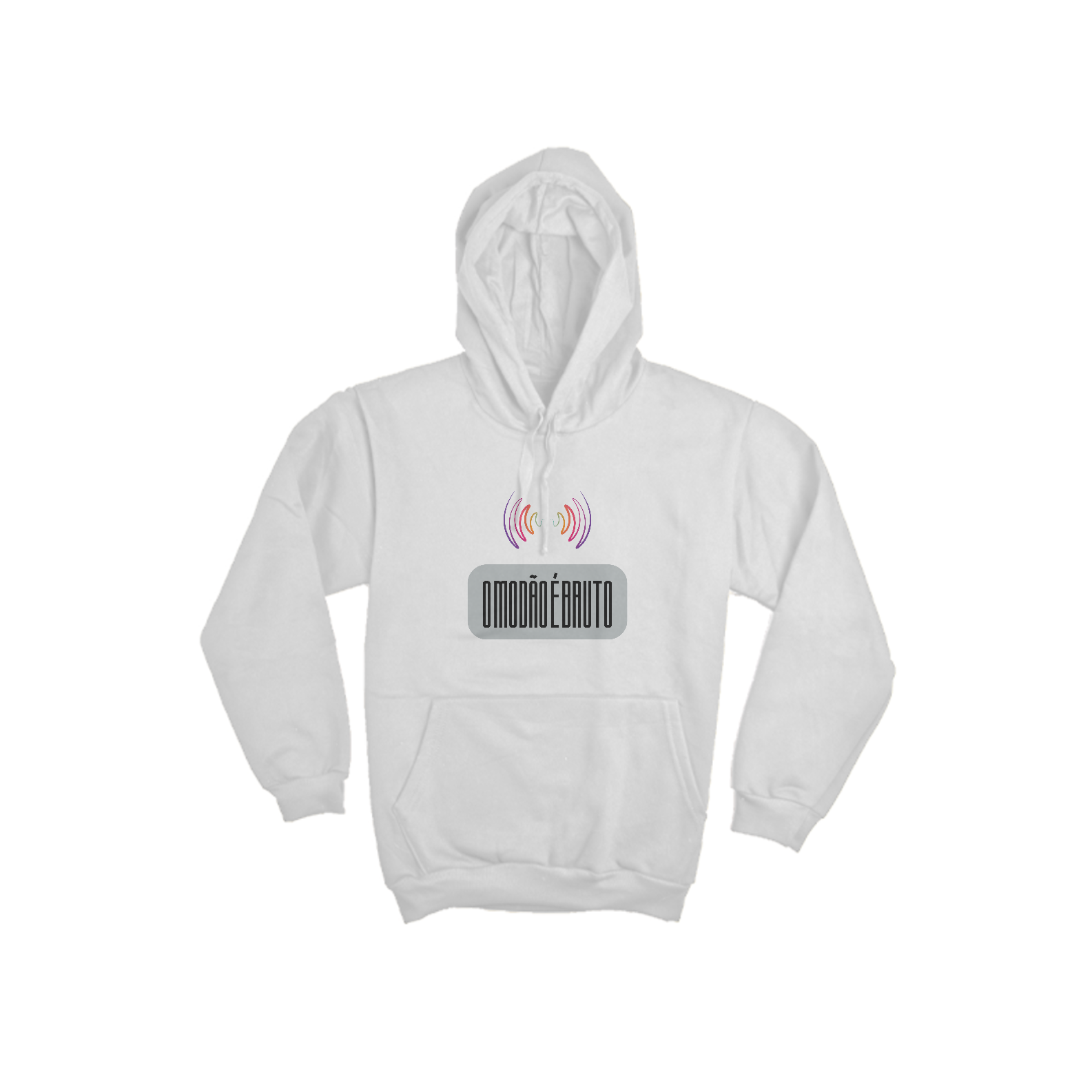 Nome do produto: Moleton Canguru Unissex / O Modão É Bruto