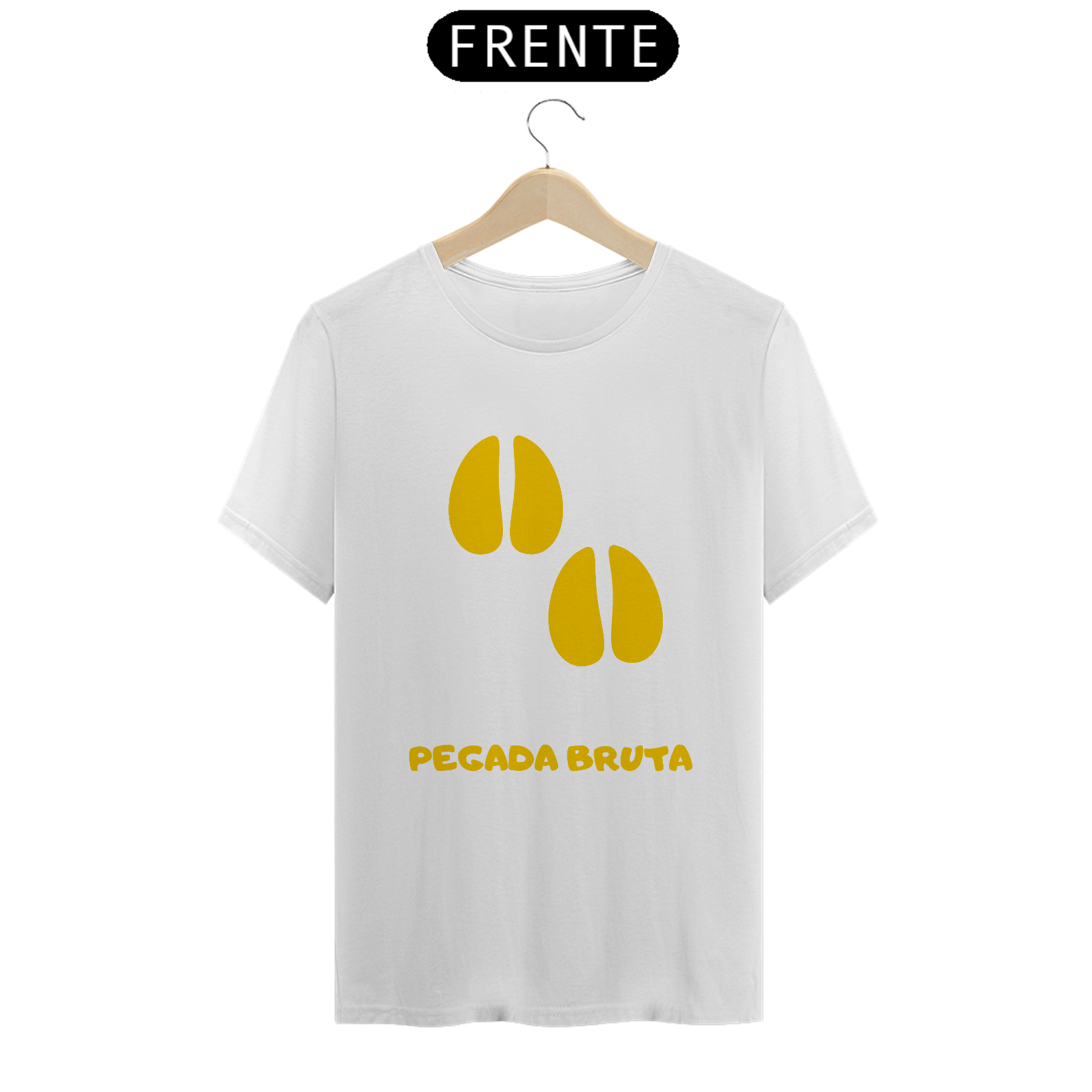 Nome do produto: T-Shirt Classic Unissex / Pegada Bruta